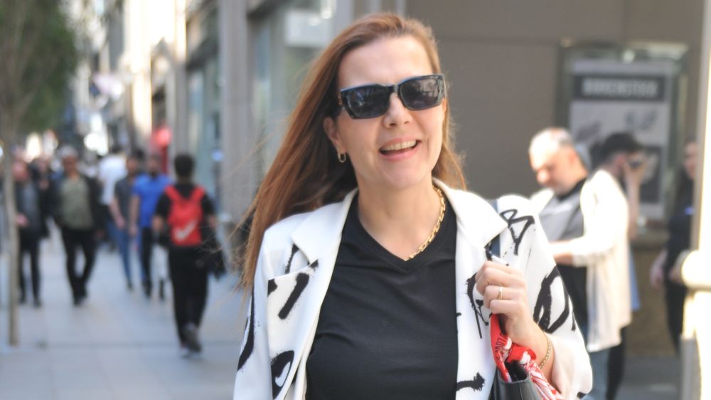 Burcu Kara, Nişantaşı City's'de görüntülendi.