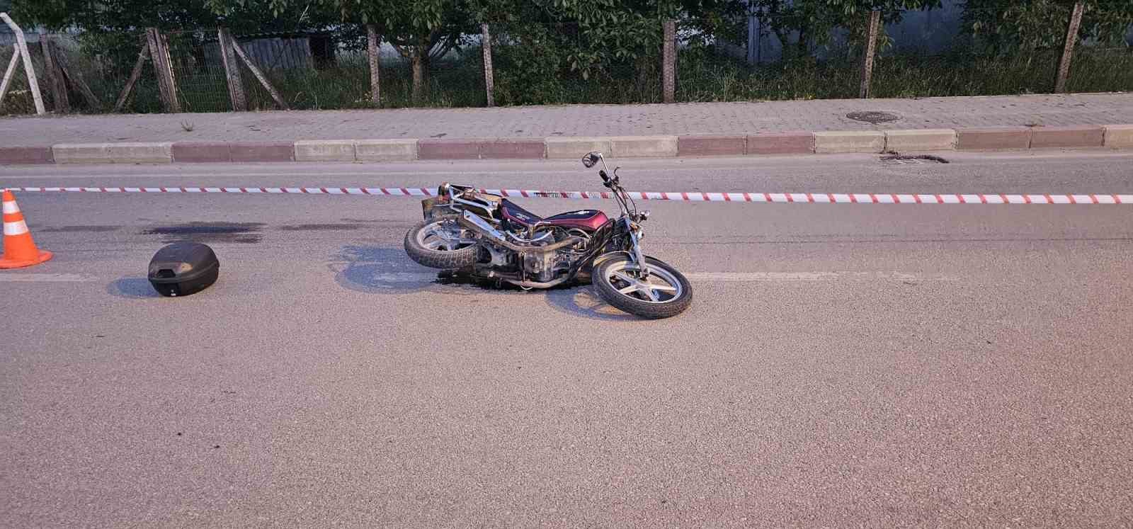 Çanakkale’de motosiklet kazasında, 19 yaşındaki genç hayatını kaybetti.