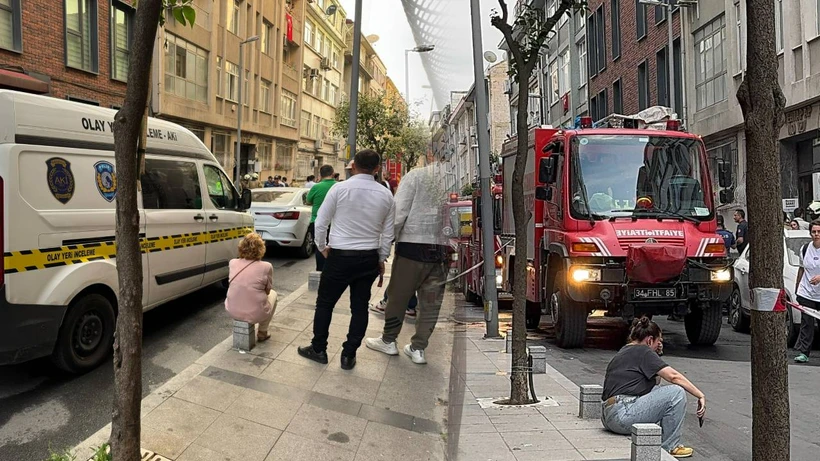 Şişli’de apartman dairesinde yangın: Yaşlı kadın hayatını kaybetti.