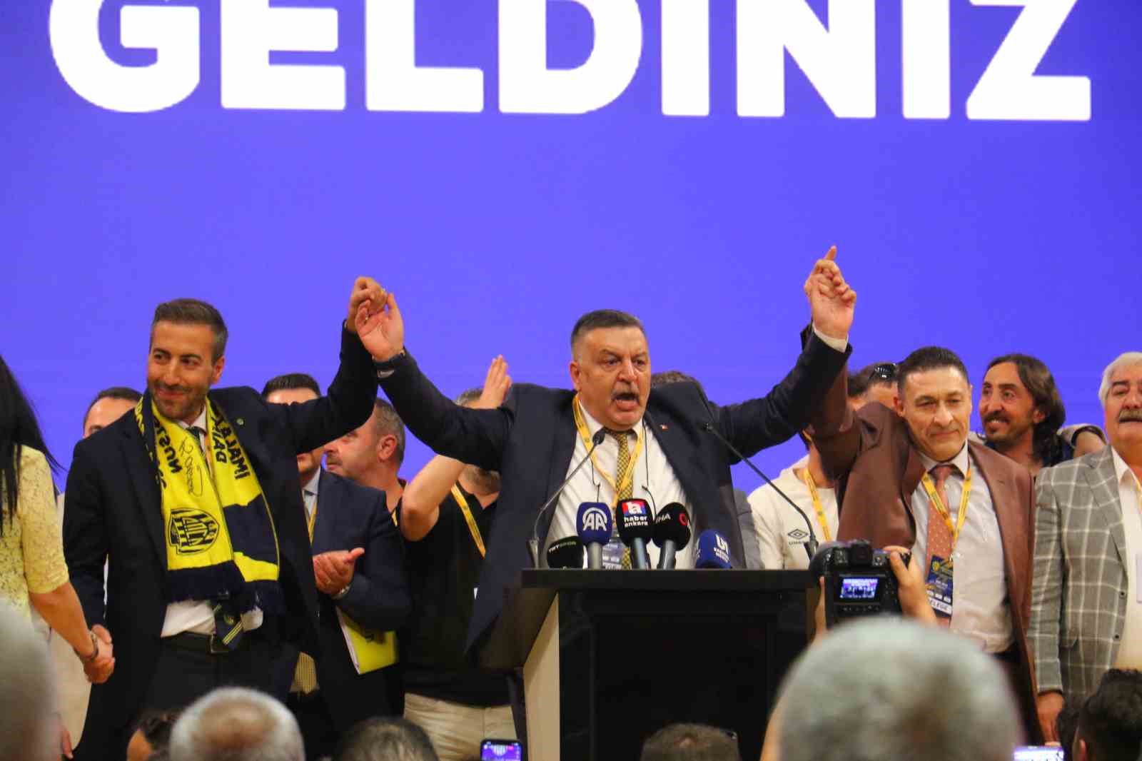 MKE Ankaragücü’nde Ercüment Tekin başkan seçildi 