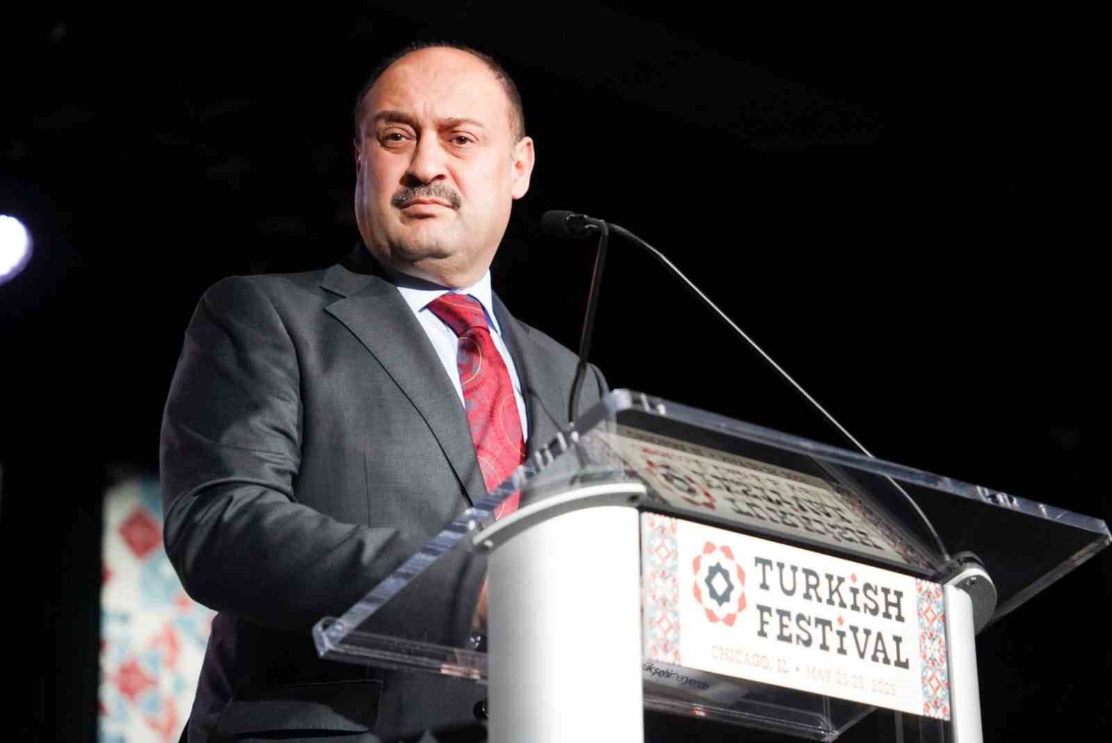 Gülpınar Türk Festivali’nde Şanlıurfa’yı anlattı 