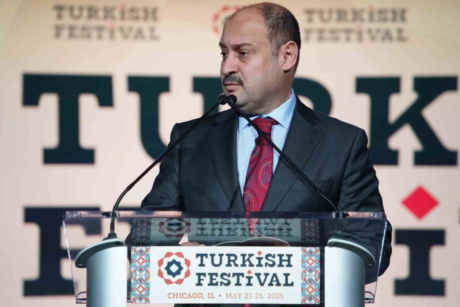 Gülpınar Türk Festivali’nde Şanlıurfa’yı anlattı 