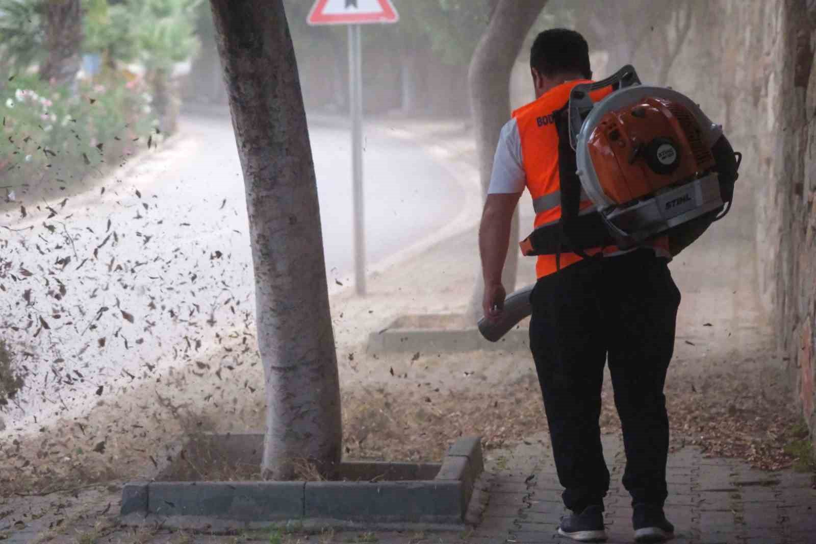 Bodrum Belediyesi ekipleri saha çalışmalarında hız kesmiyor 
