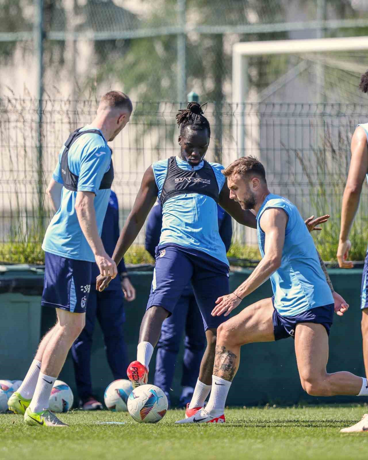 Trabzonspor, Samsunspor maçı hazırlıklarını tamamladı 