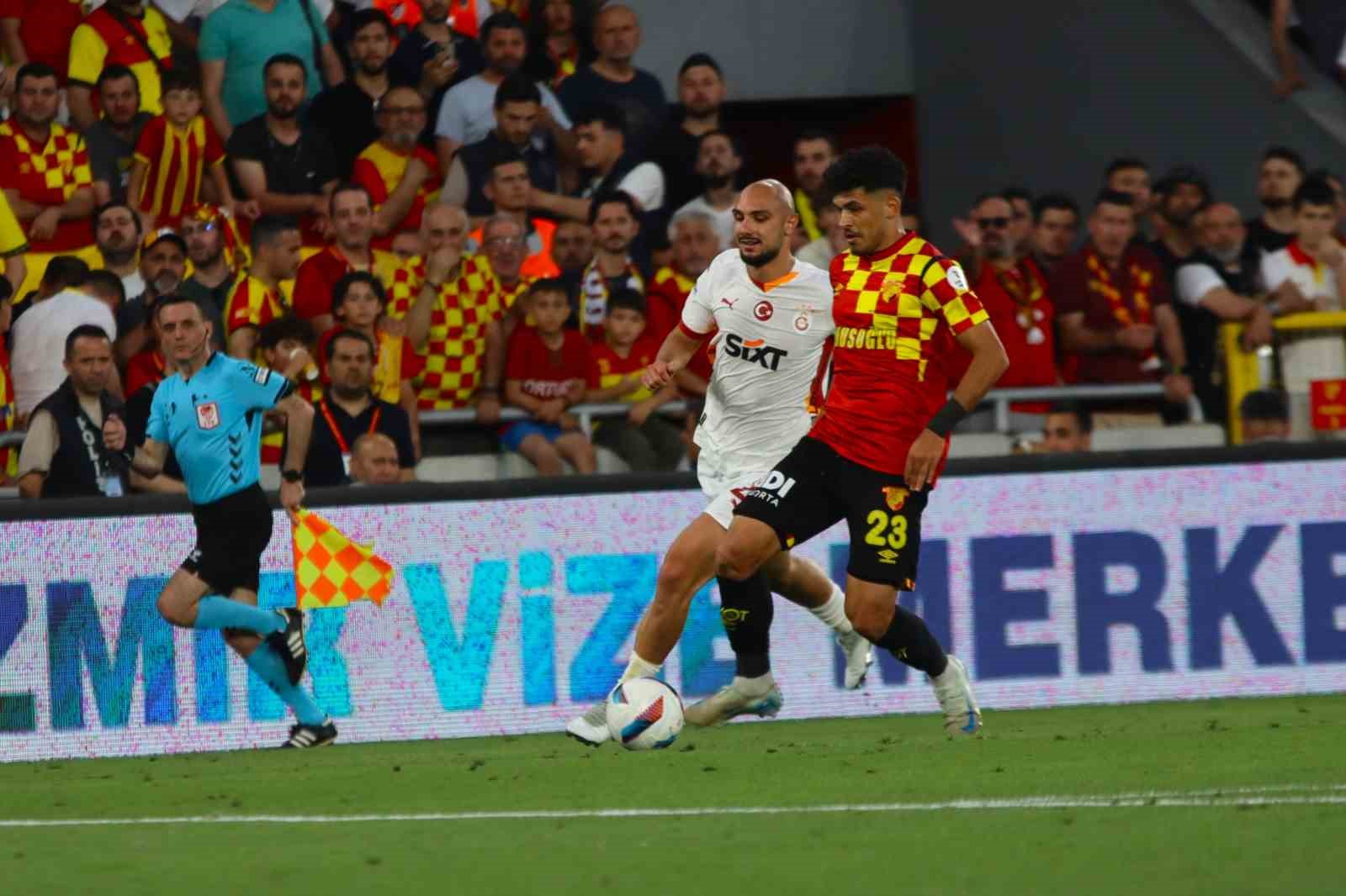 Trendyol Süper Lig: Göztepe: 0 - Galatasaray: 2 (Maç sonucu) 