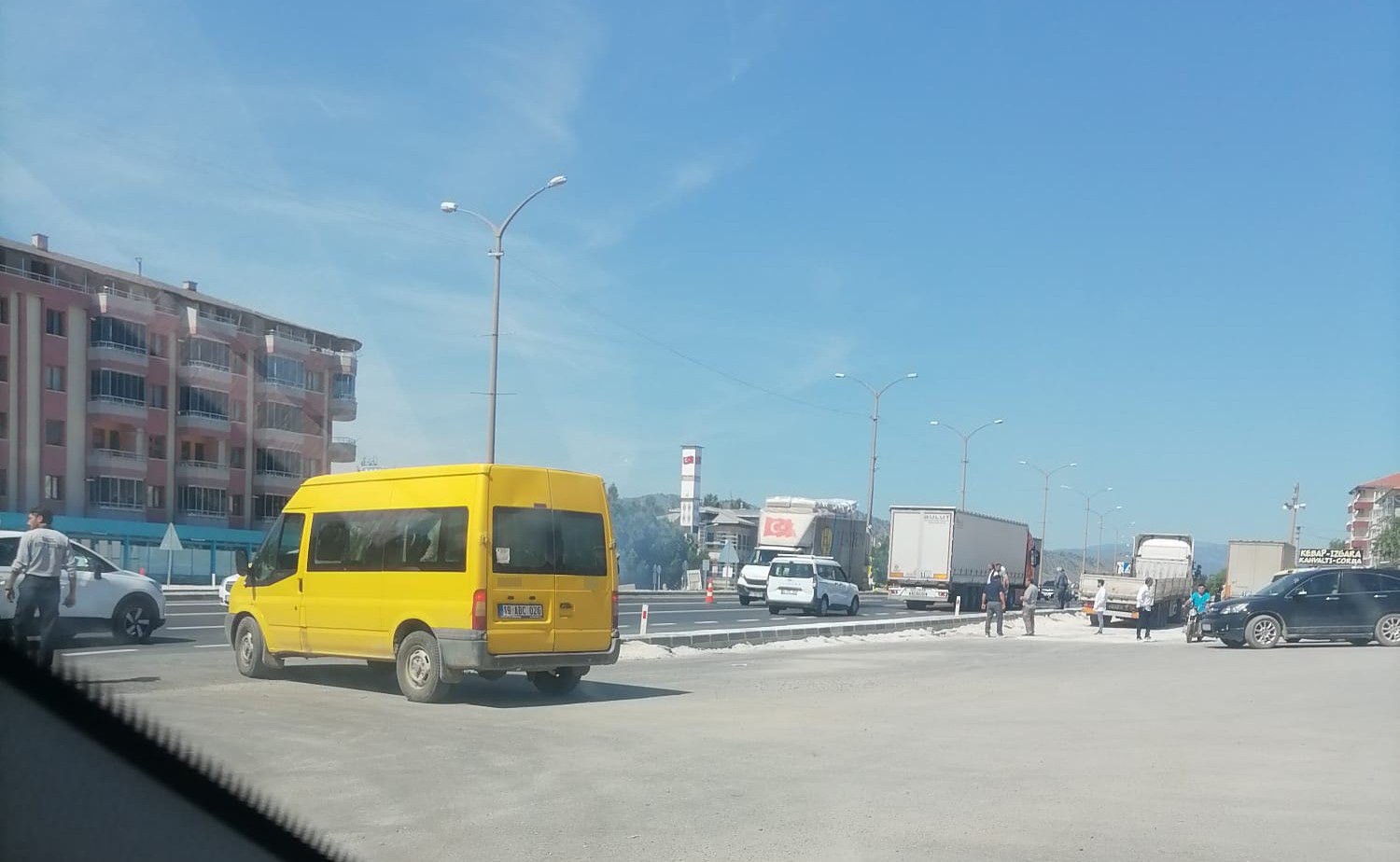 Feci kazada ağır yaralanan motosiklet sürücüsü öldü 