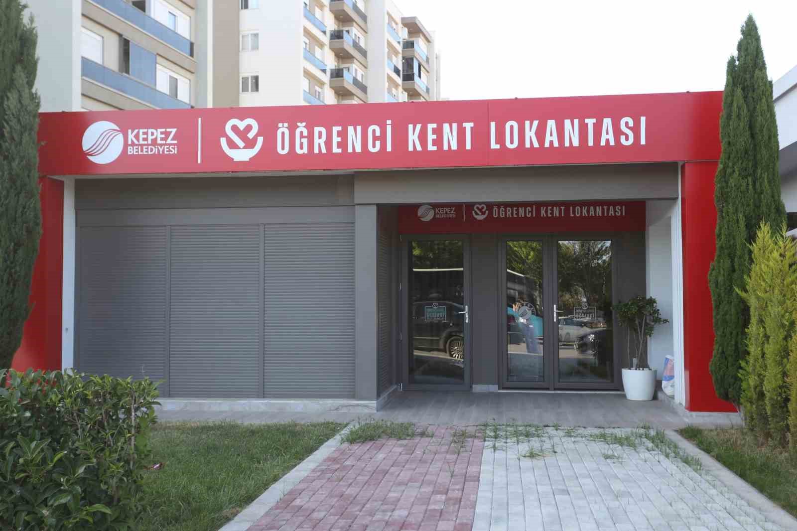 Kepez’den Öğrenci Kent Lokantası 