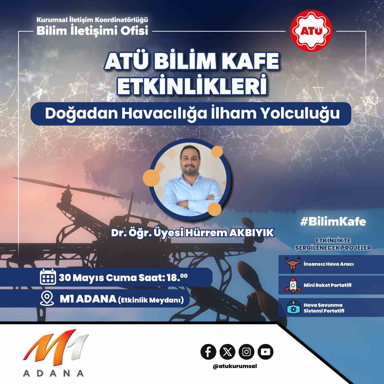 ATÜ Bilim Kafe Başlıyor: Bilim Şehrin Kalbine Taşınıyor 