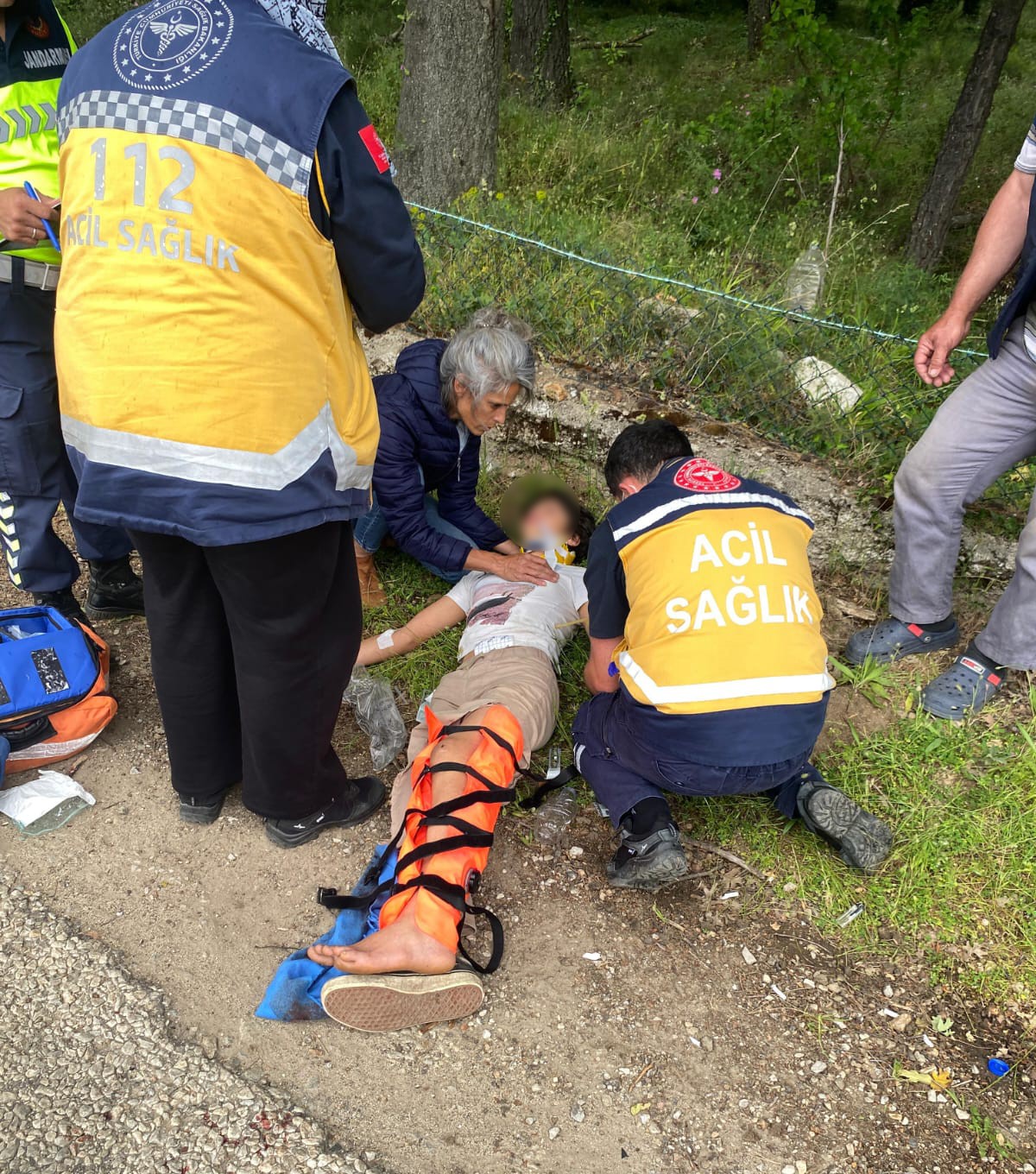 Çanakkale’de otomobil ile motosiklet çarpıştı: 4 yaralı 