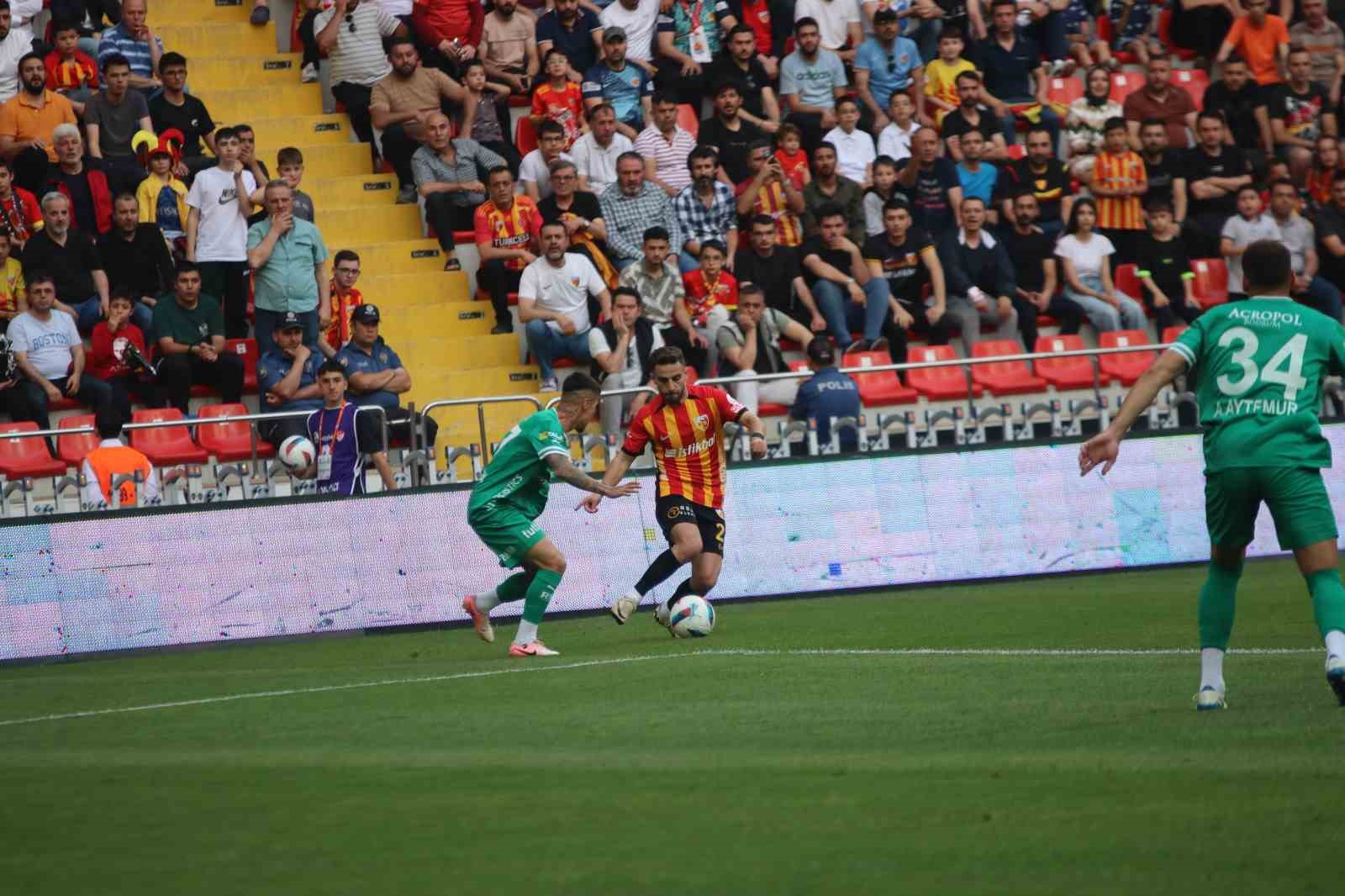 Trendyol Süper Lig: Kayserispor: 0 - Bodrum FK: 1 (Maç devam ediyor) 