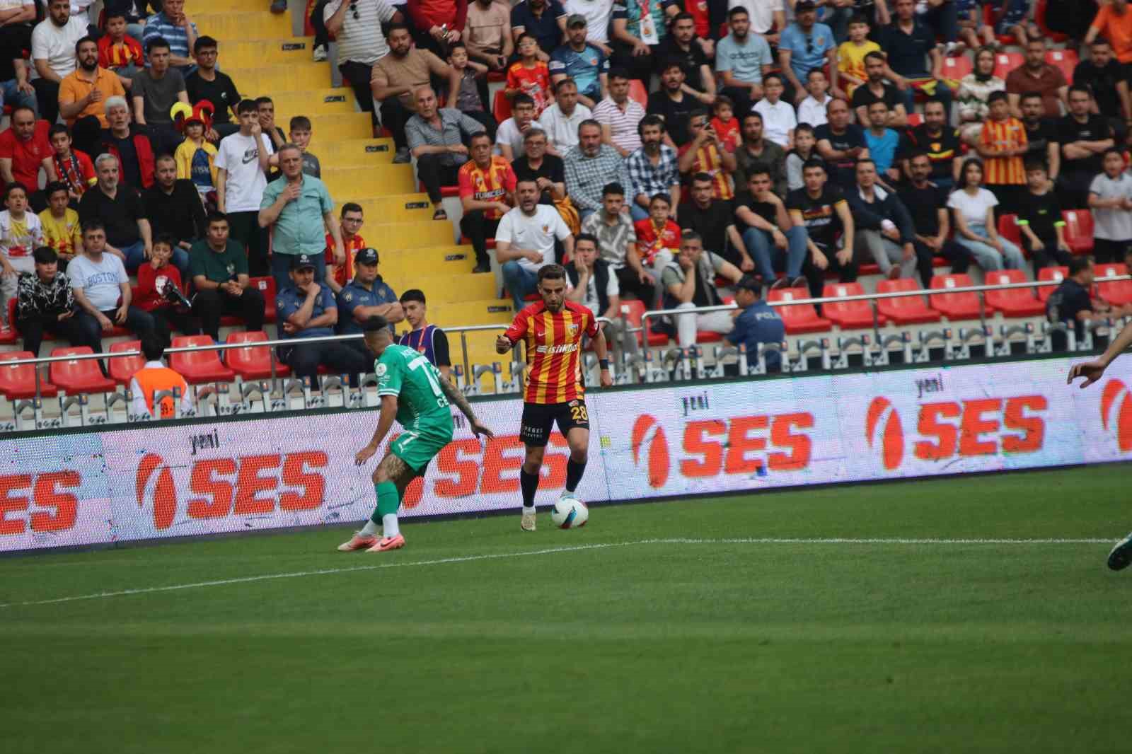 Trendyol Süper Lig: Kayserispor: 0 - Bodrum FK: 1 (Maç devam ediyor) 