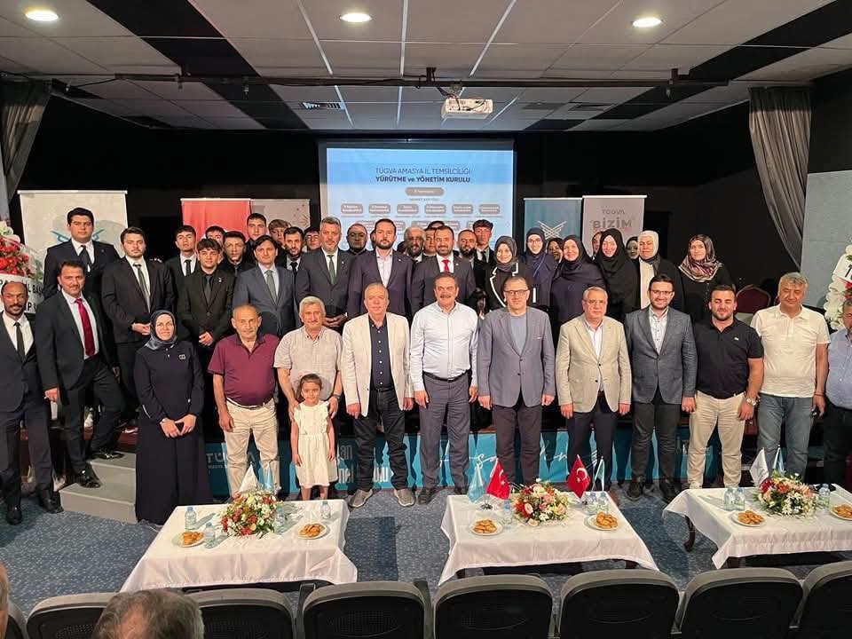Amasya TÜGVA’da Mehmet Akif Yivli güven tazeledi 