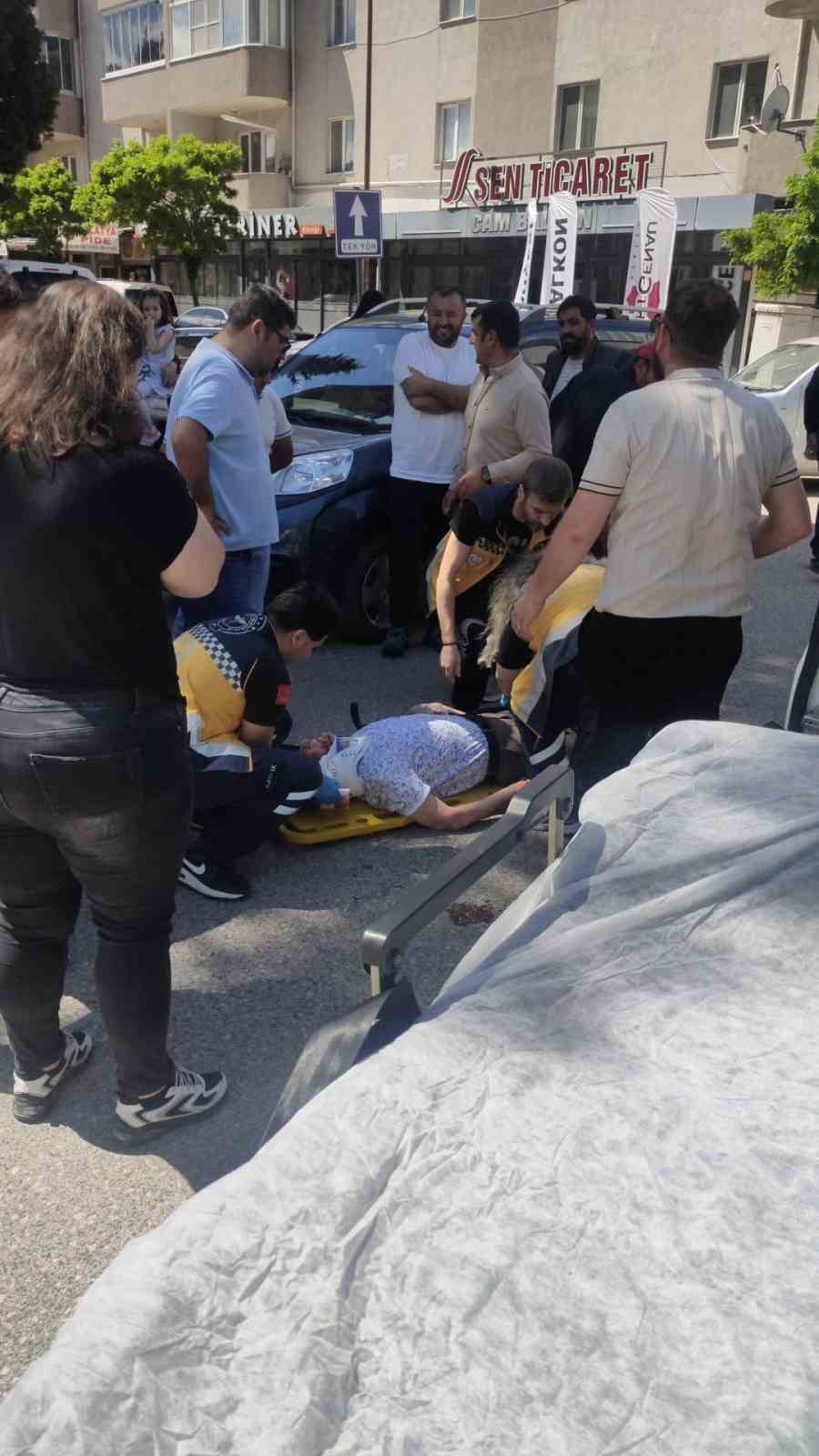 Keşan’da otomobilin çarptığı yaya ağır yaralandı