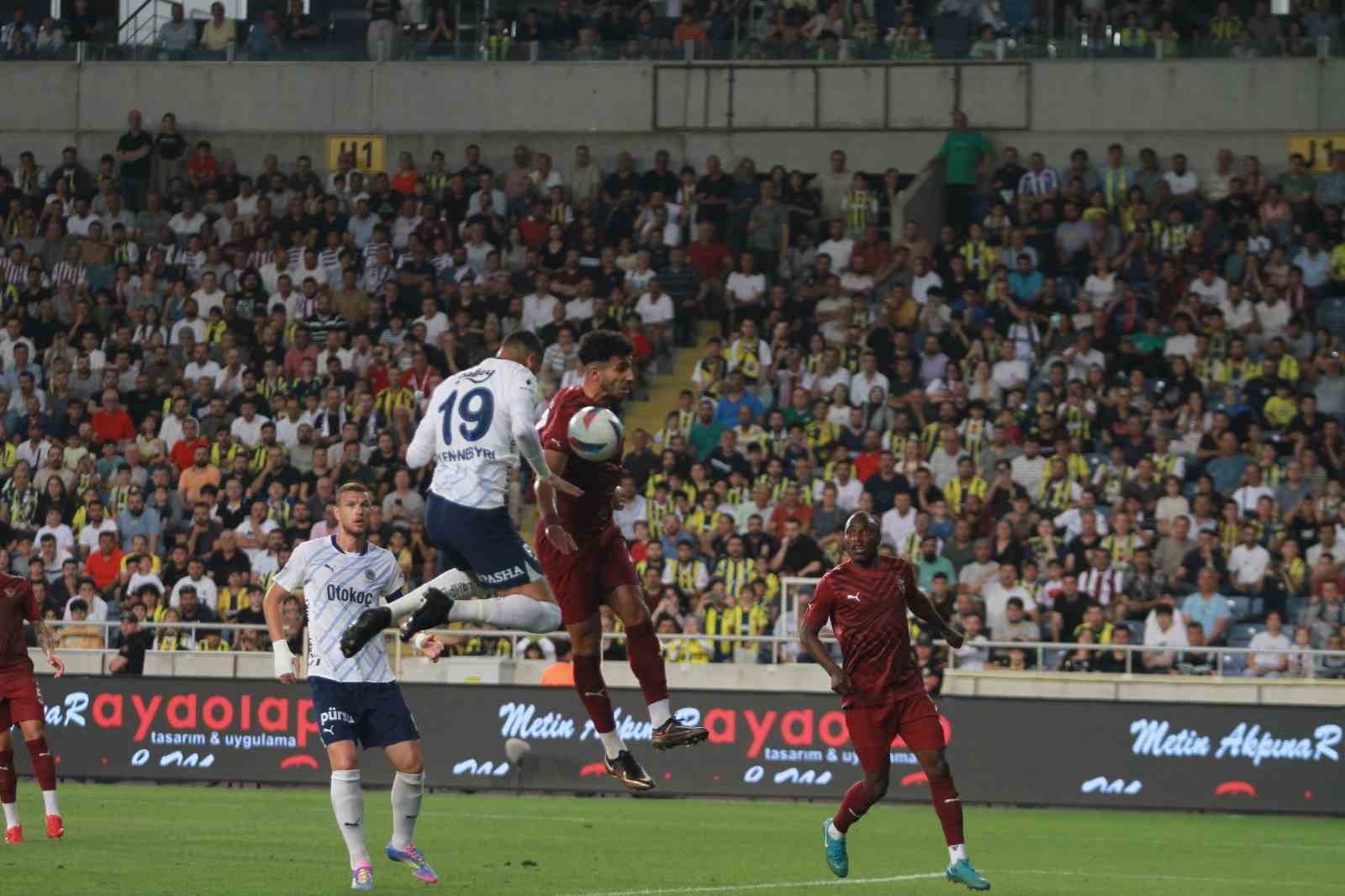 Trendyol Süper Lig: Atakaş Hatayspor: 0 - Fenerbahçe: 0 (Maç devam ediyor) 