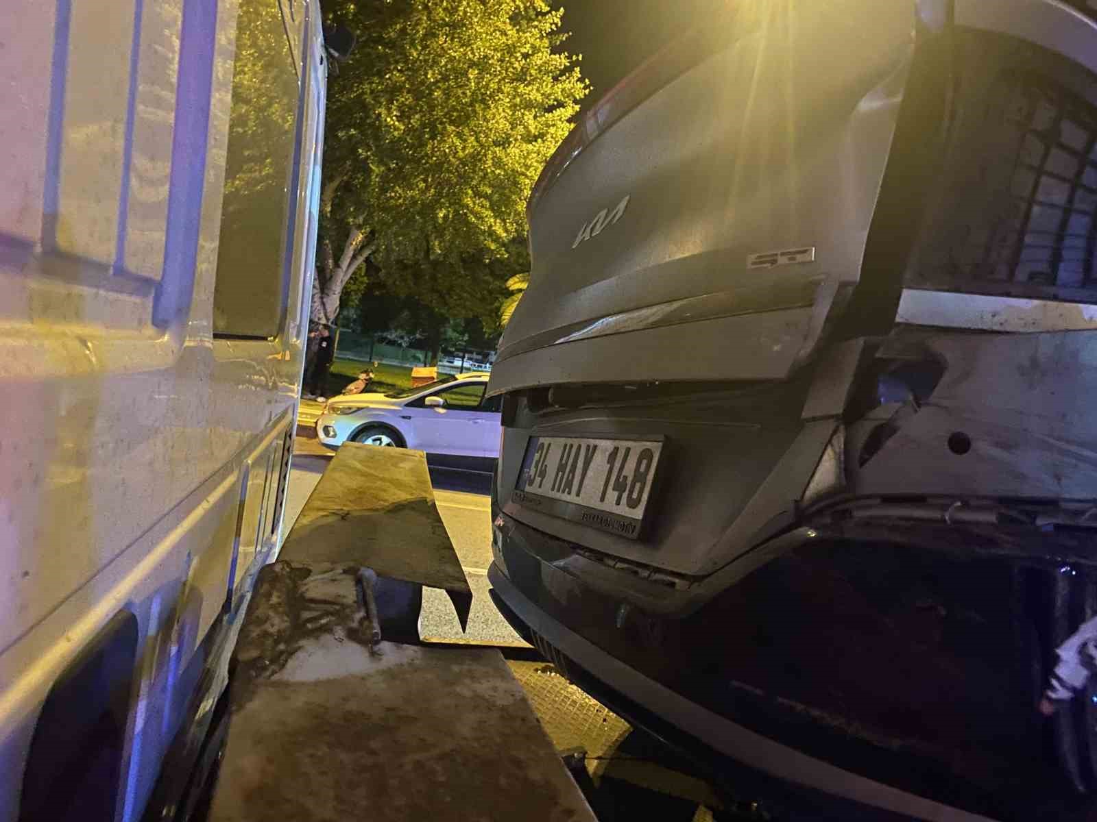 Kartal’da feci kaza: 5 yaralı 