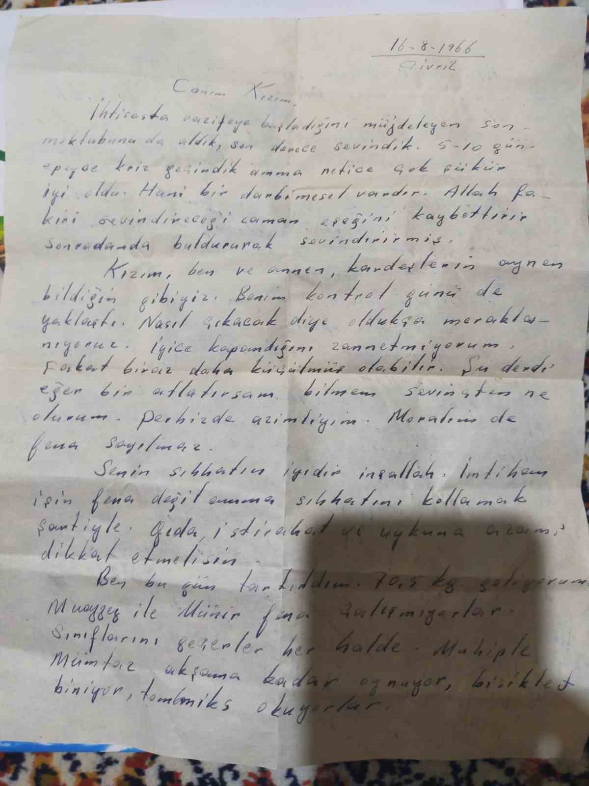 Temizlik yaparken tarihe dokundu 