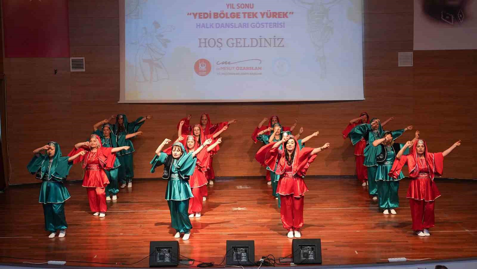 Keçiören’de ‘Yedi Bölge Tek Yürek’ gösterisi gerçekleşti 