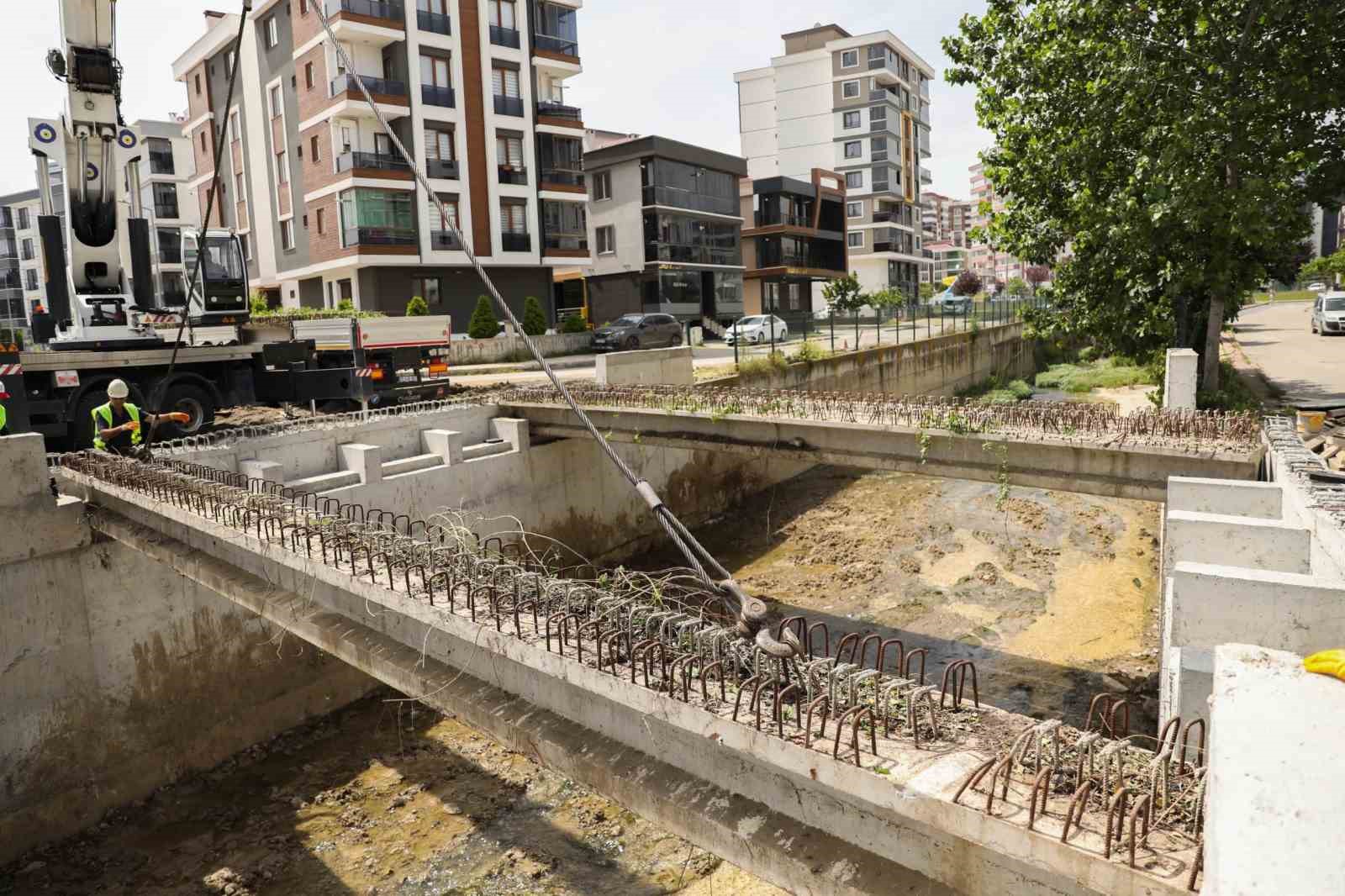 Afanlı Deresi üzerine yeni köprü 