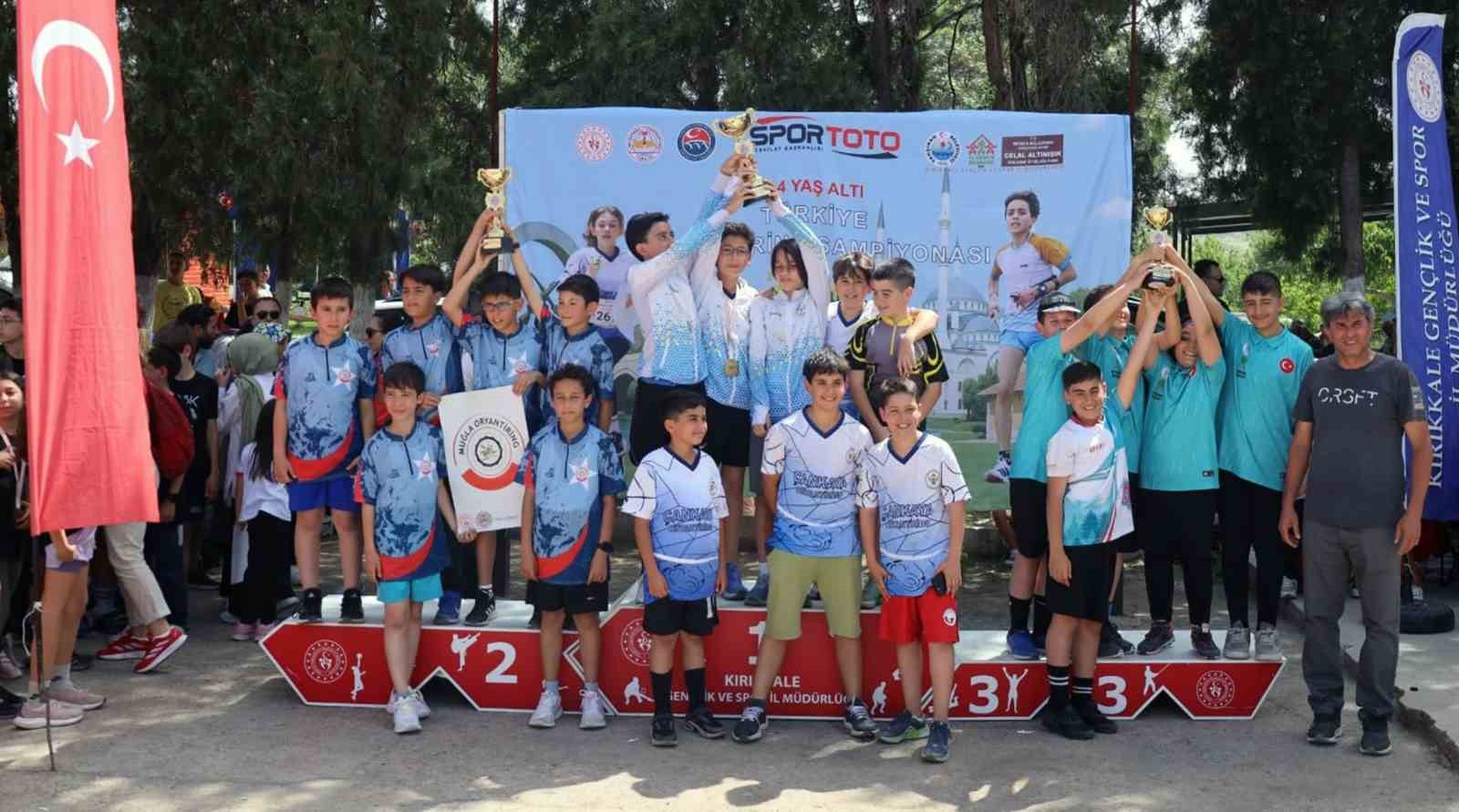 Muğla Oryantiring takımı Türkiye 2’ncisi oldu 