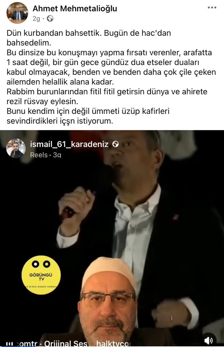 ’Ağzını yırtarız’ eleştirisine eski müftüden ’Sana tokatı ben atacağım’ cevabı 