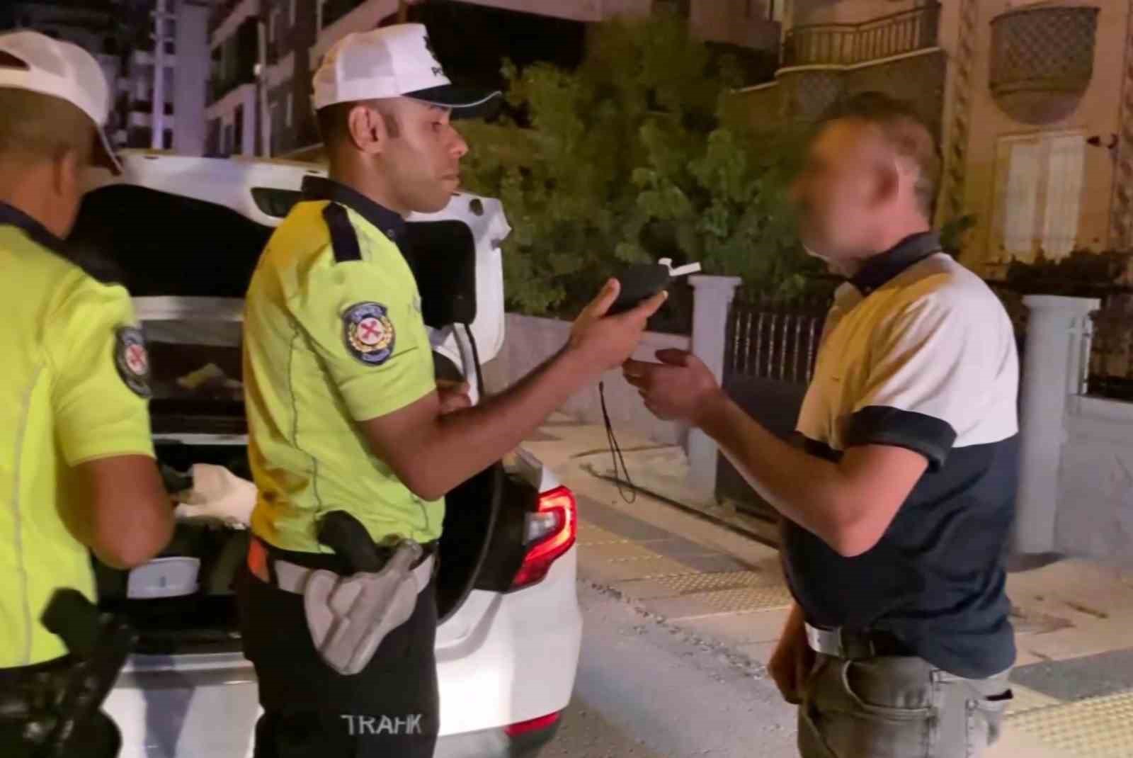 1.24 promil alkollü yakalandı, 