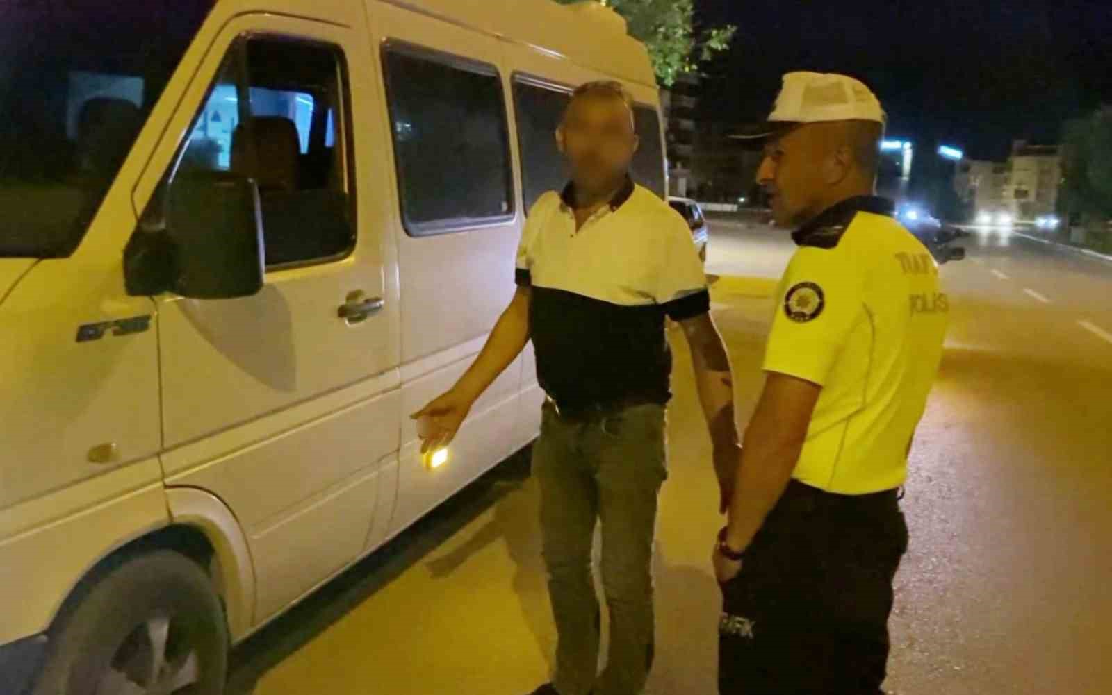 1.24 promil alkollü yakalandı, 