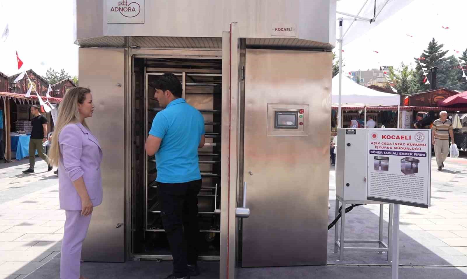 Mahkumlar üretti, tamamen yerli ve milli: Günde 4 bin ekmek pişirme kapasitesine sahip 