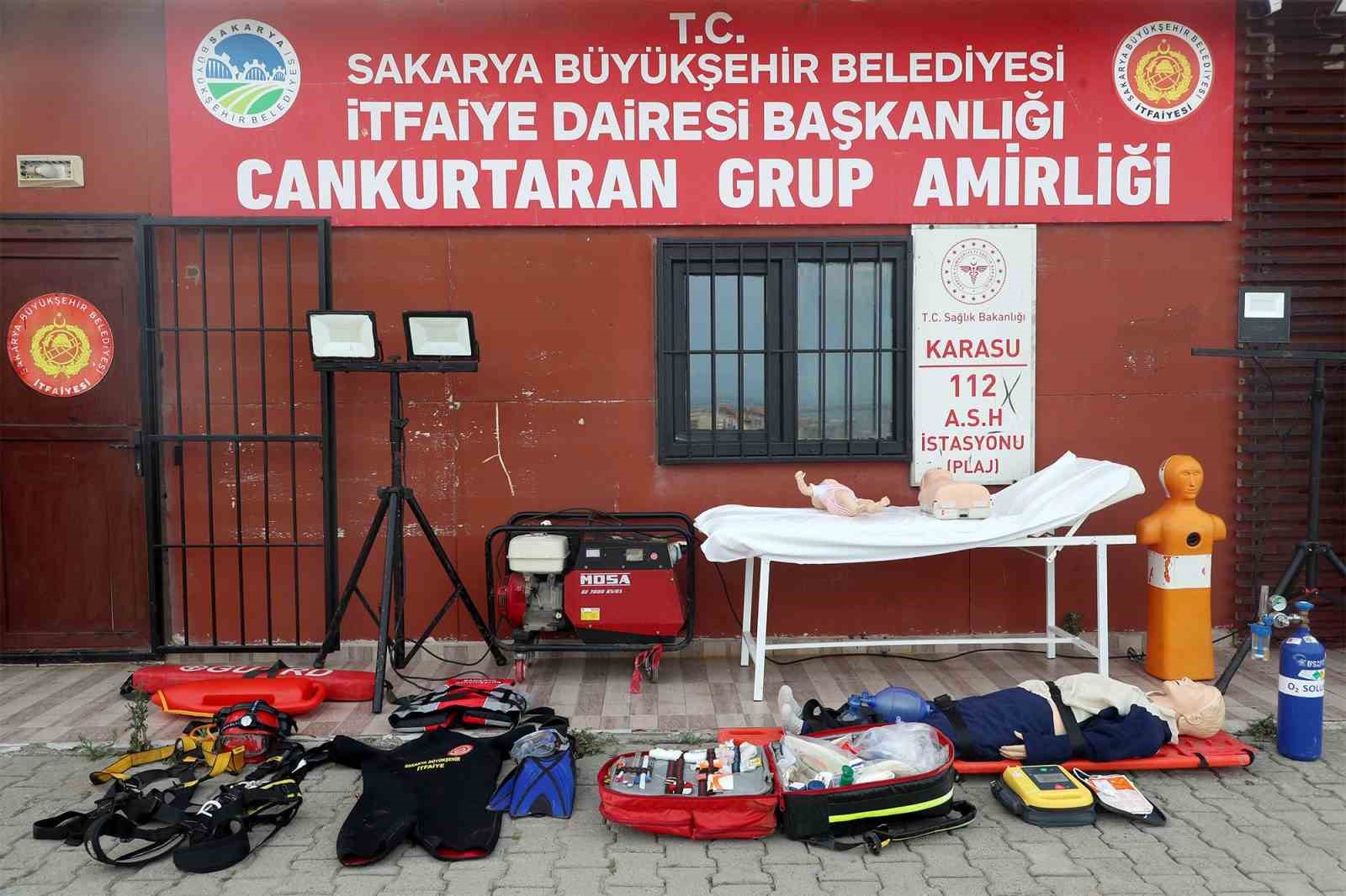 Sakarya’nın sahillerinde cankurtaranların görevi 1 Haziran’da başlıyor 