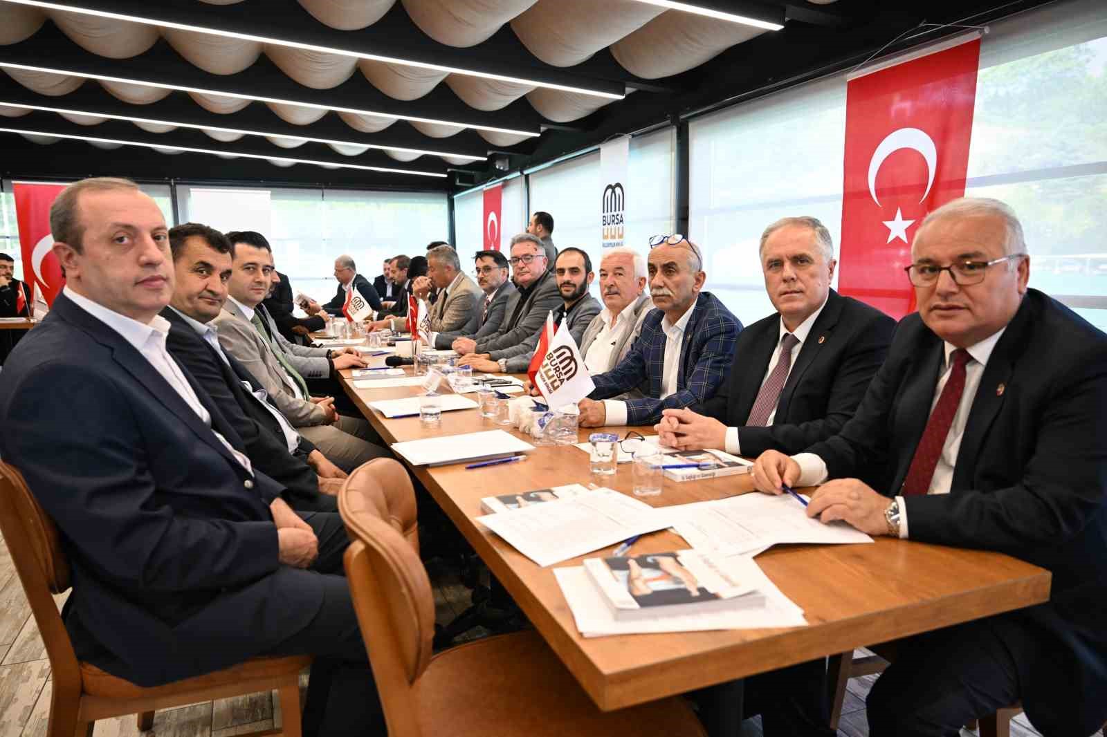 Bursa Belediyeler Birliği 2025 yılı olağan meclis toplantısını gerçekleştirdi 