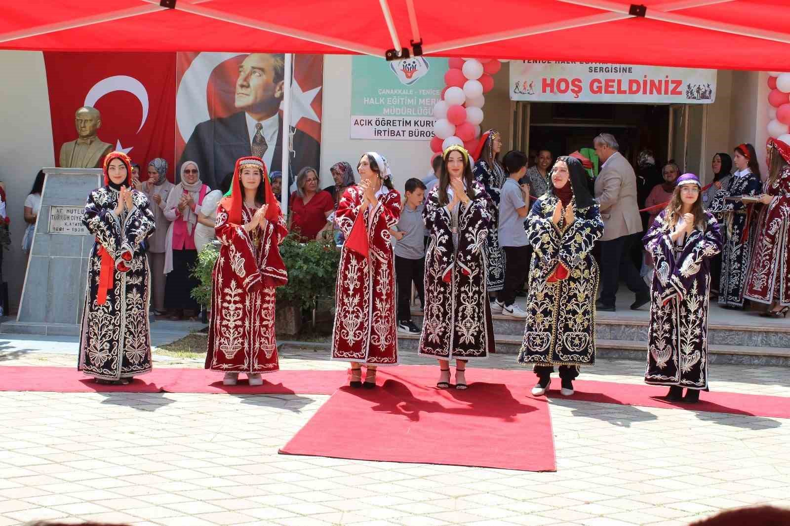 Yenice’de yılsonu sergisi yoğun ilgi gördü 