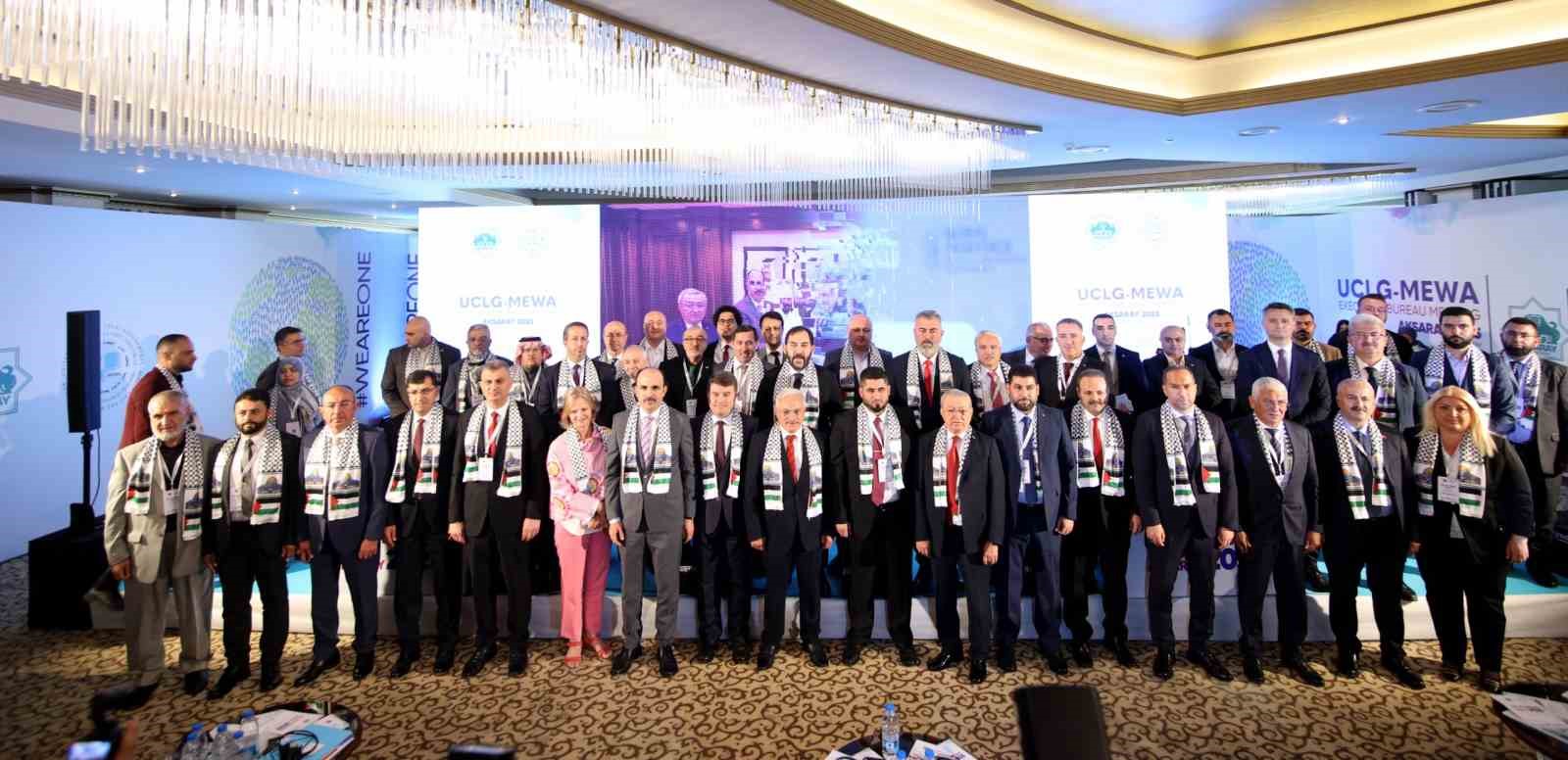 UCLG-MEWA Toplantısı’nda konuşan Başkan Altay: 
