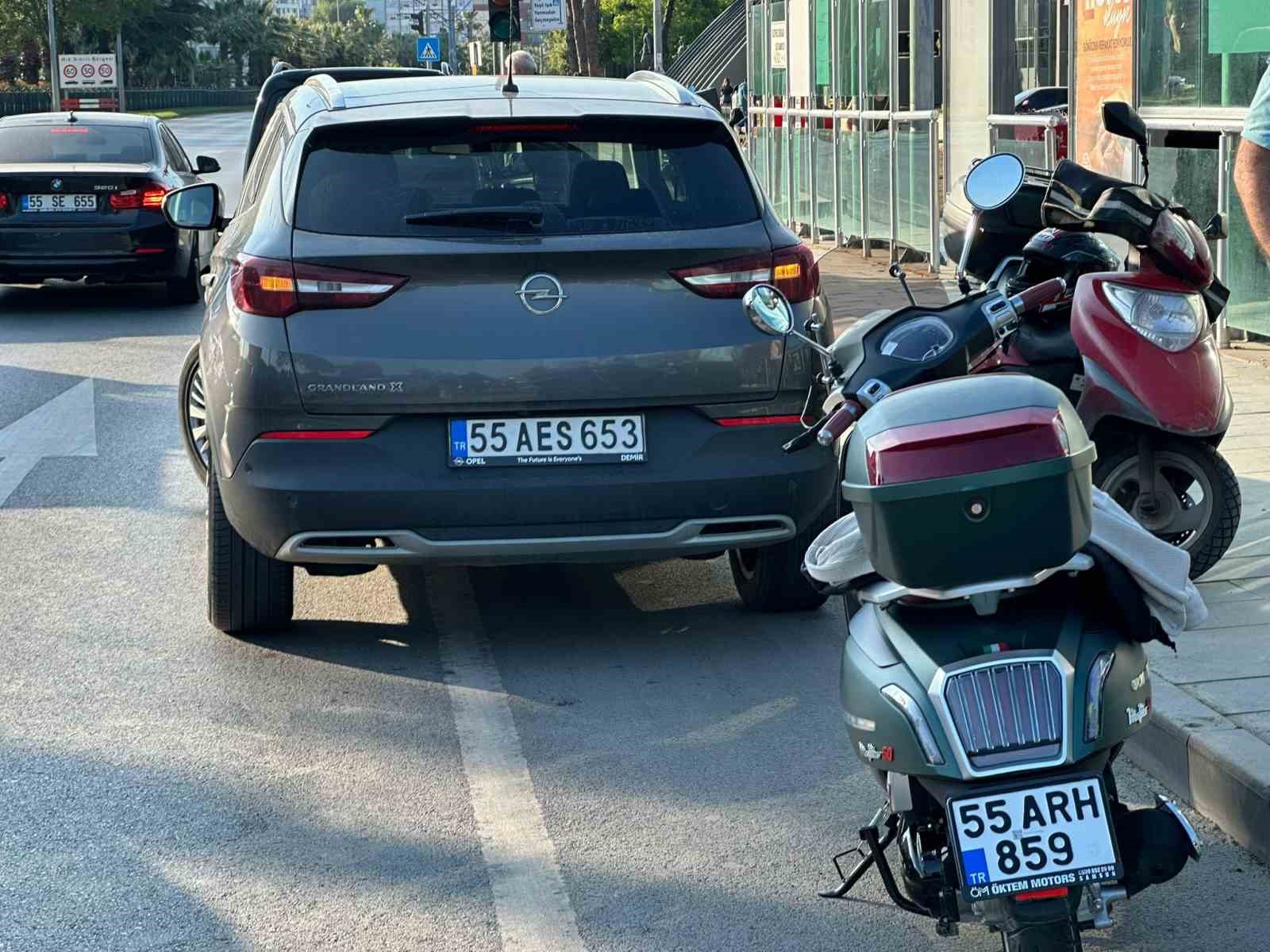 Samsun’da trafik kazası: 1 yaralı
