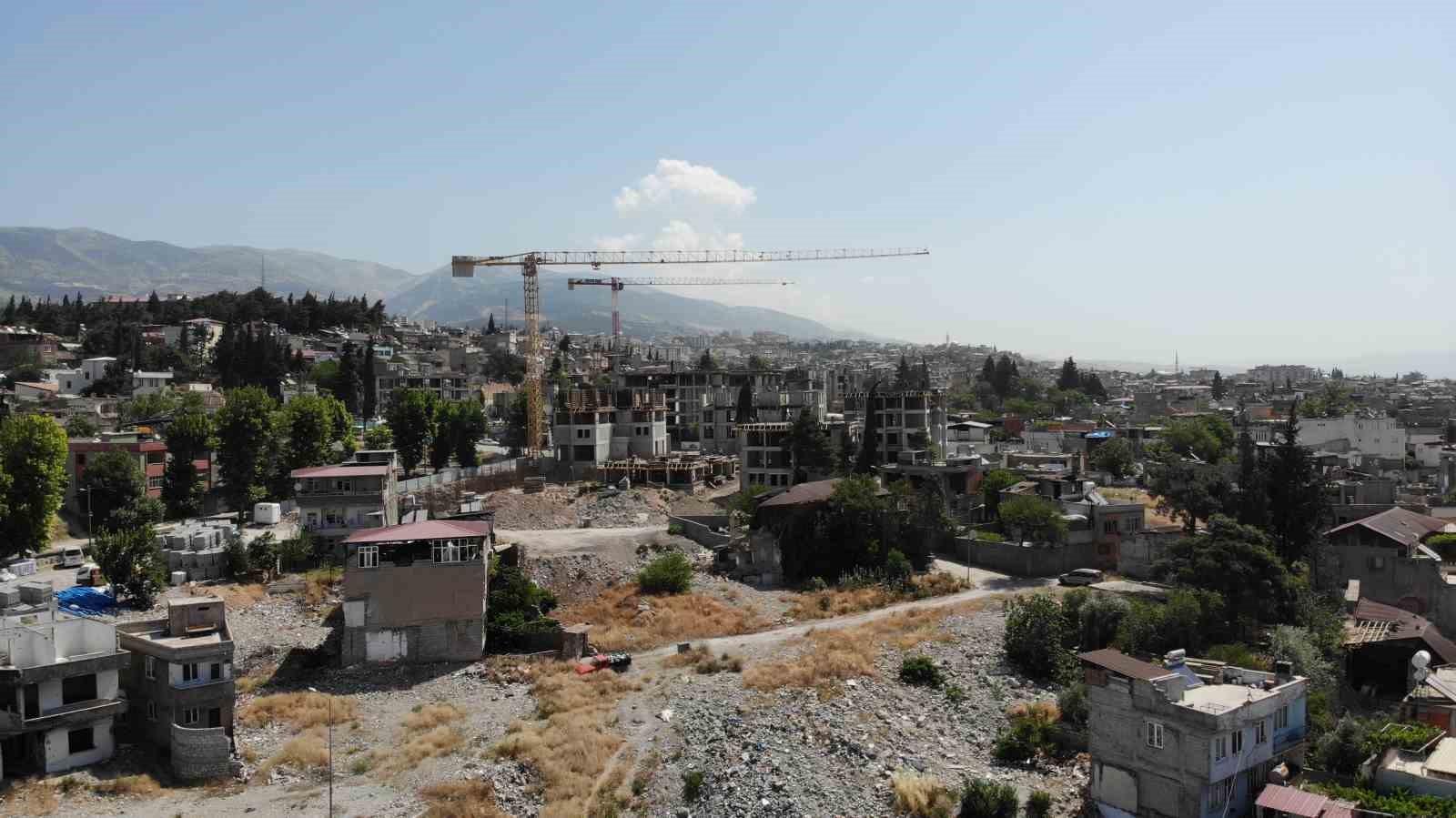 Kahramanmaraş’ta yerinde dönüşüm çalışmaları hızla ilerliyor 