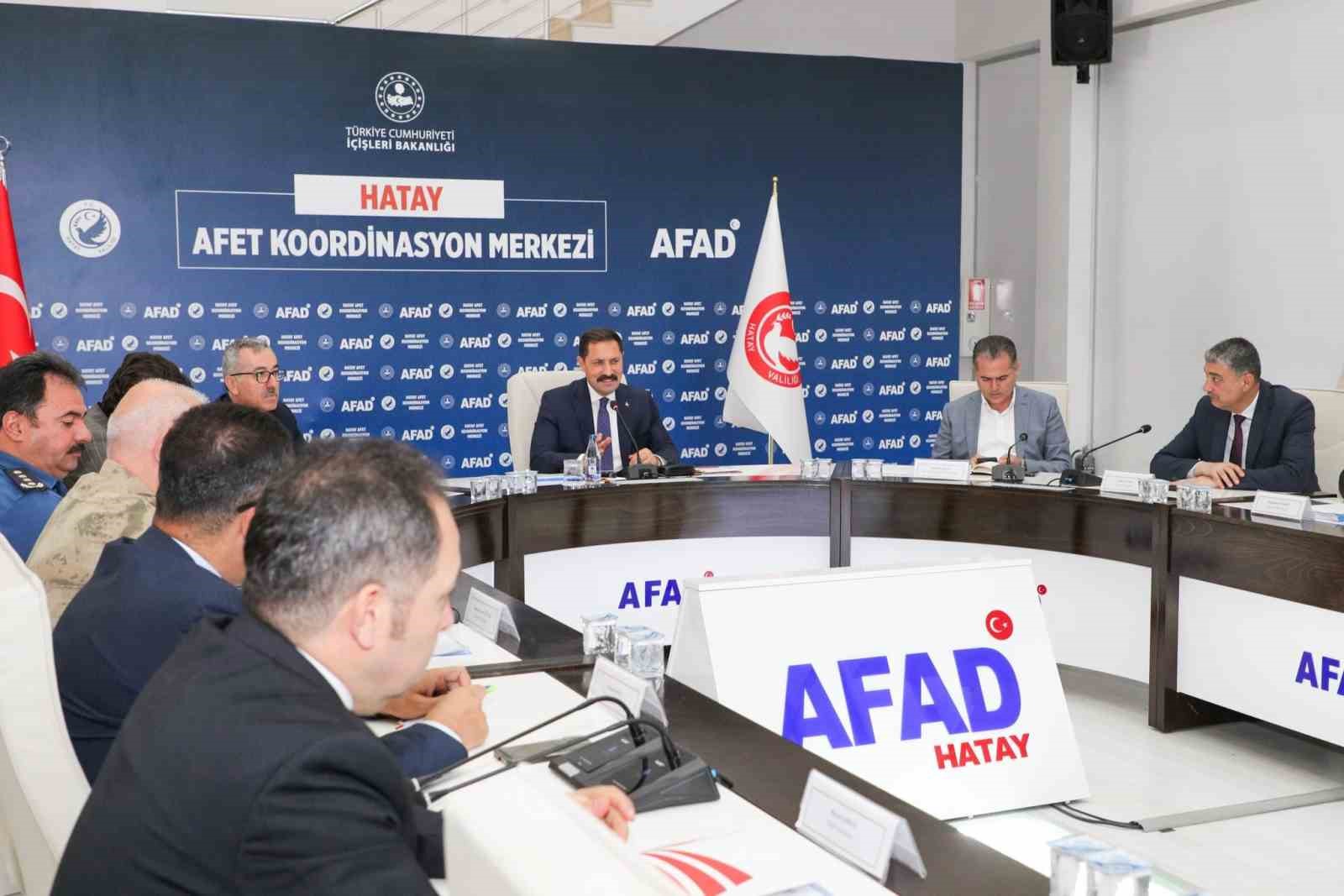 Hatay’da hayvanları koruma kurulu toplantısı gerçekleştirildi 