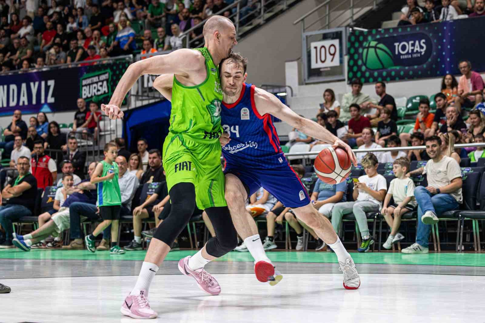 Basketbol Süper Ligi: TOFAŞ: 94 - Bahçeşehir Koleji: 80 