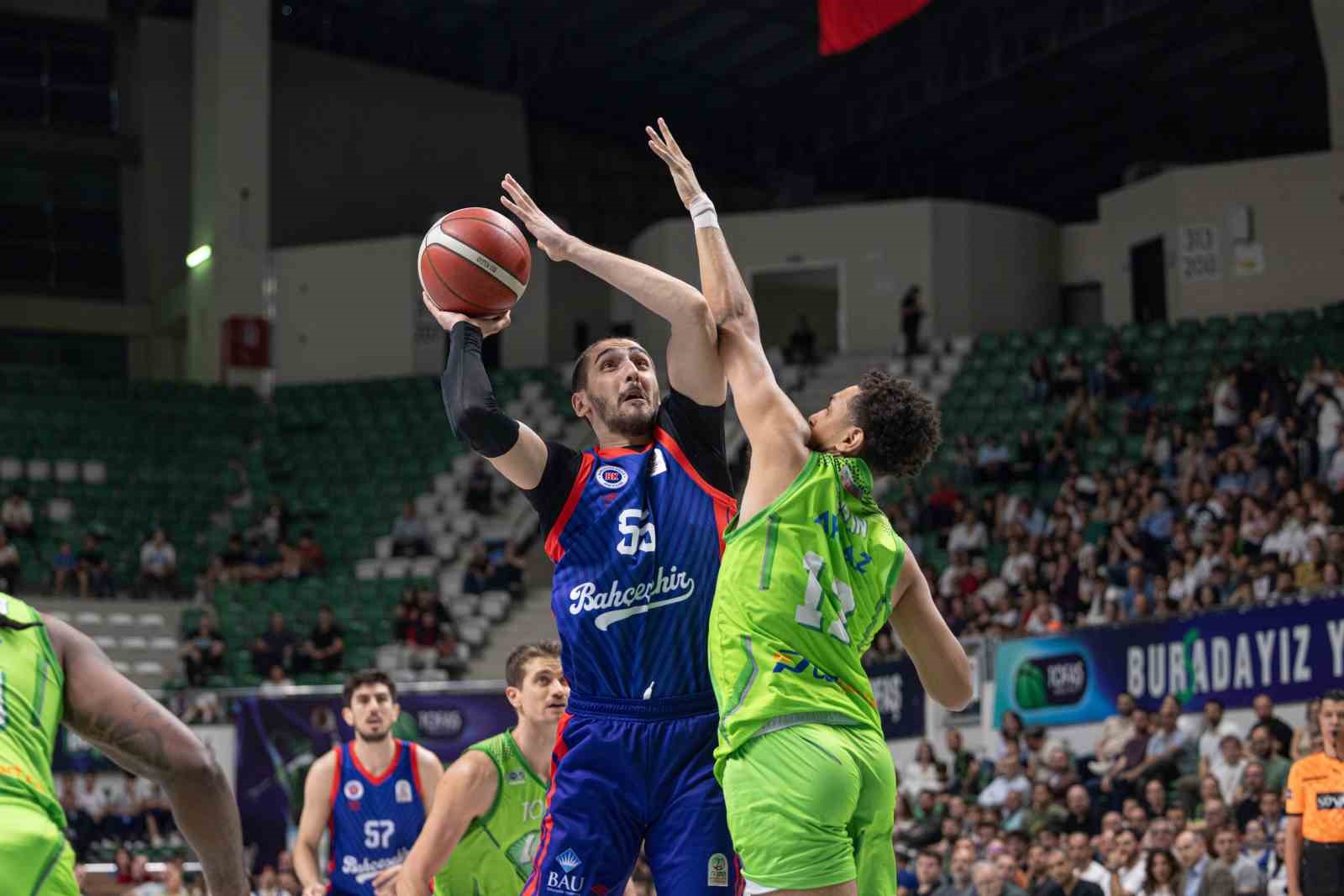 Basketbol Süper Ligi: TOFAŞ: 94 - Bahçeşehir Koleji: 80 