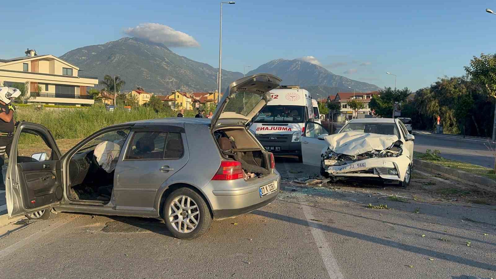 Fethiye’de trafik kazası: 1 ölü, 3 yaralı 