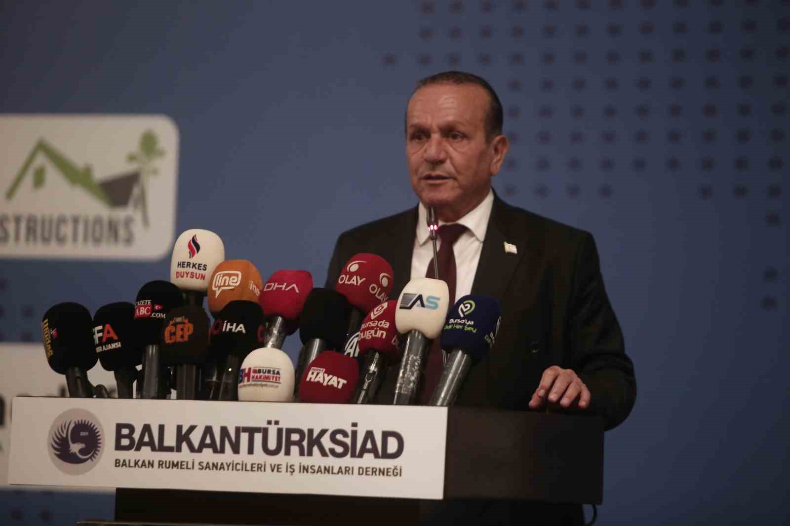 KKTC Başbakanı Üstel Bursa’da iş insanlarıyla buluştu 