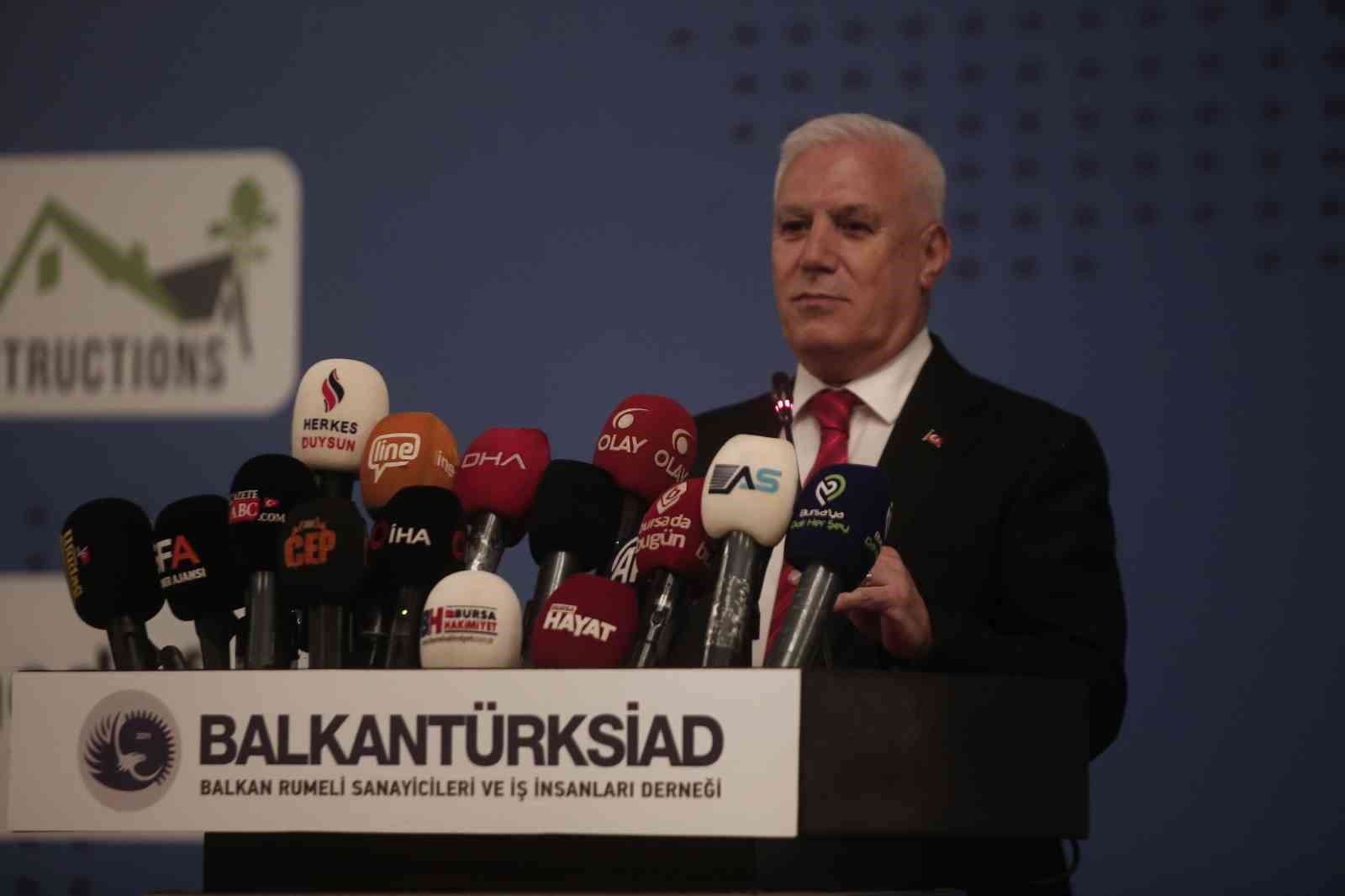 KKTC Başbakanı Üstel Bursa’da iş insanlarıyla buluştu 