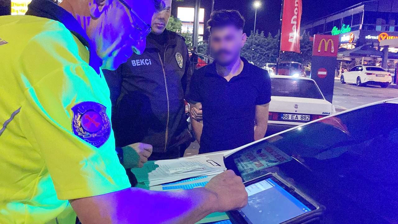 Yasal sınırın 5 katı üzerinde alkollü yakalandı, 