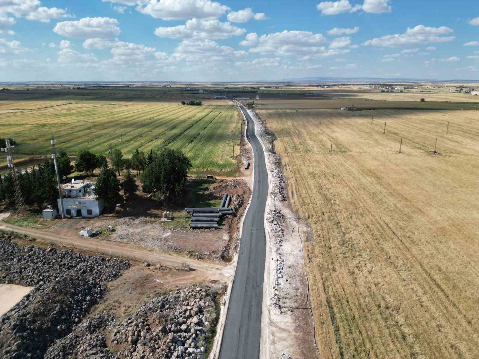 Şanlıurfa’da Sulutepe Göleti Mesire Alanı Yolu yenilendi 