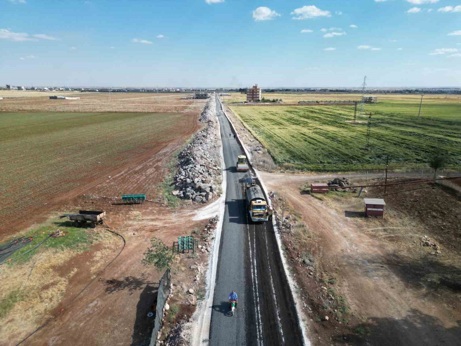Şanlıurfa’da Sulutepe Göleti Mesire Alanı Yolu yenilendi 