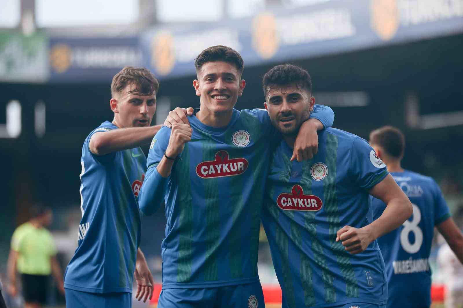 Trendyol Süper Lig: Çaykur Rizespor: 5 - Hatayspor: 2 (Maç sonucu) 