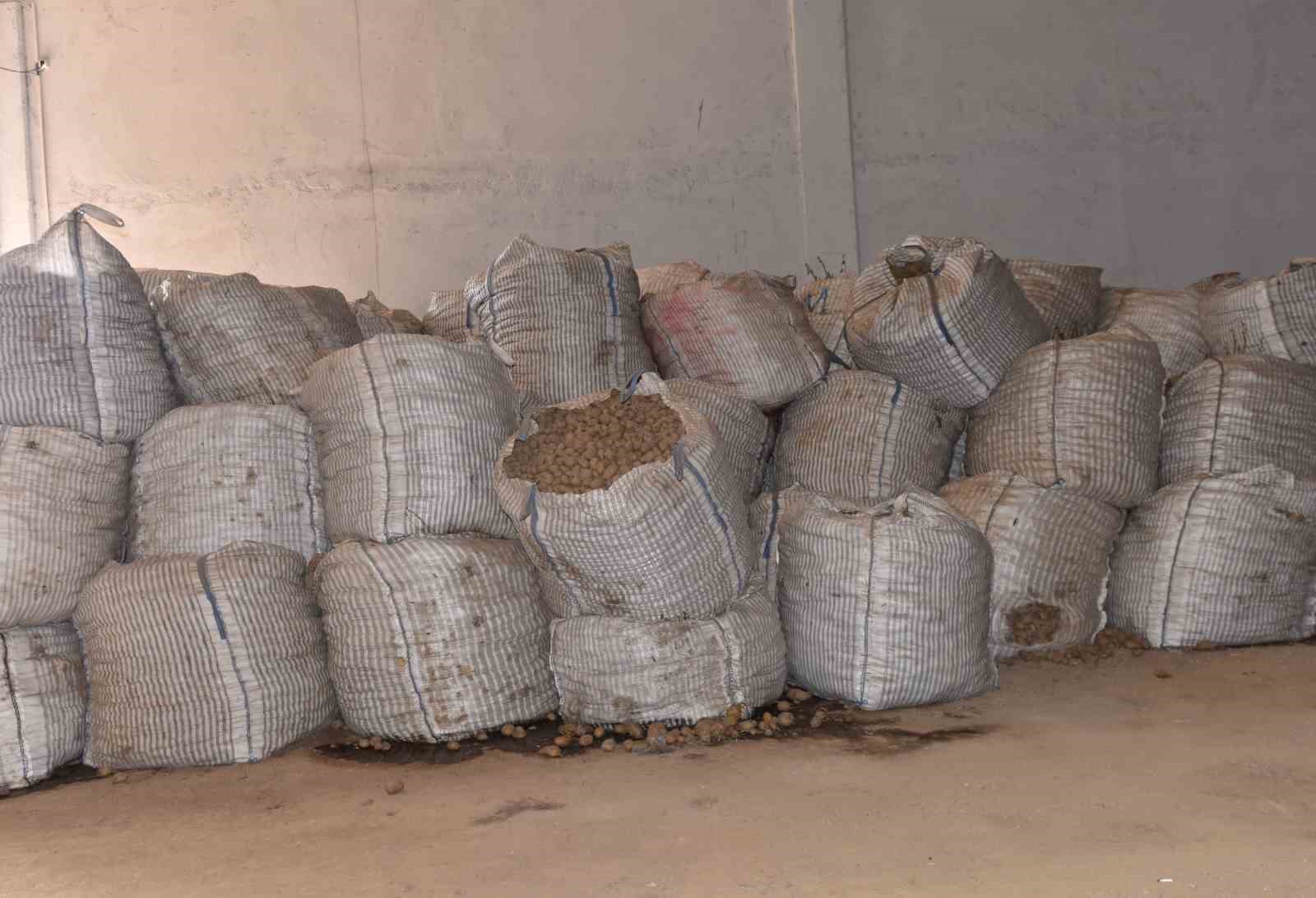Ahlat’ta binlerce ton patates alıcı bekliyor 