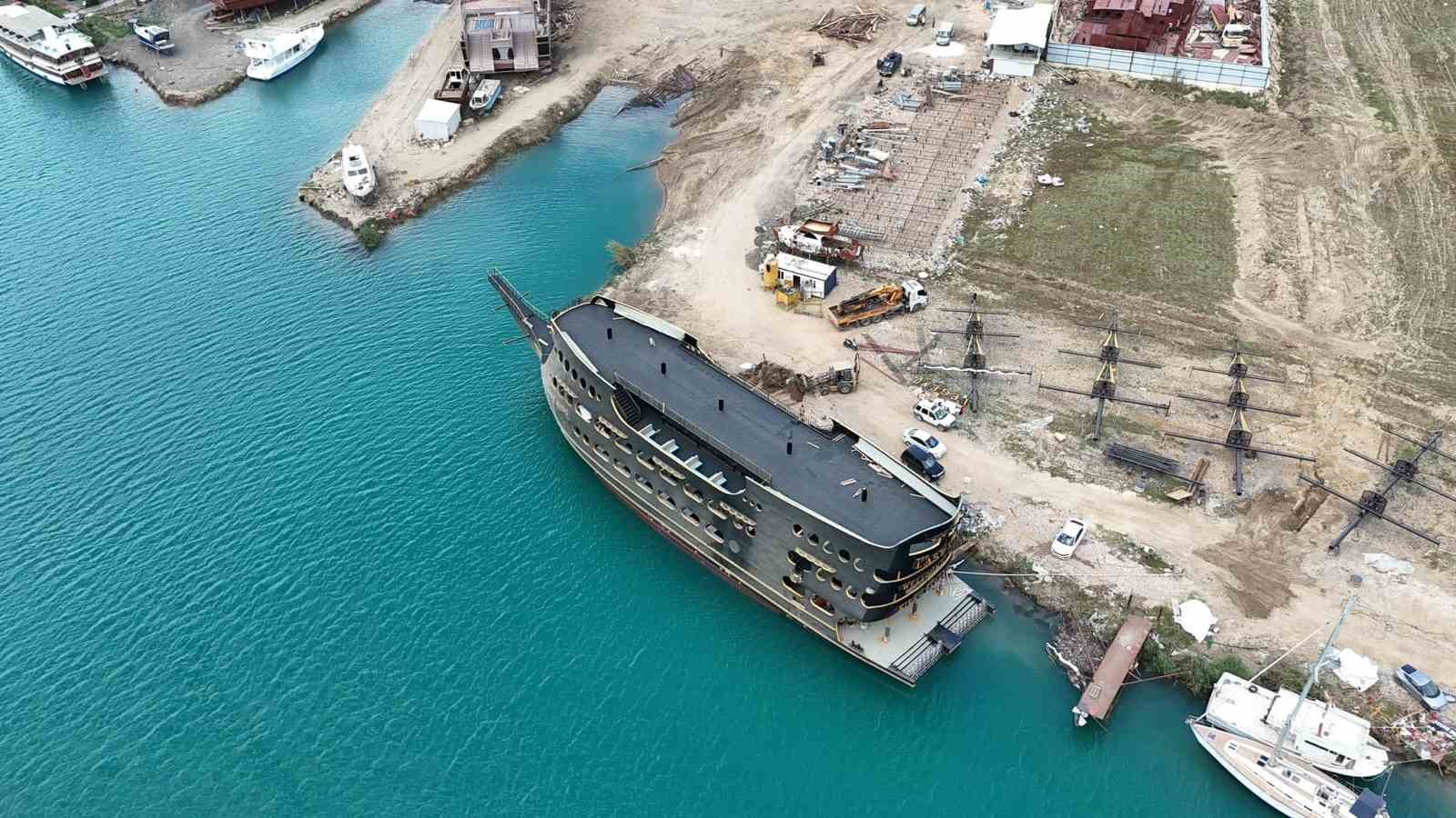 70 kişilik ekip 8 ayda yaptı, 800 ton çelik kullanılıp 300 milyon TL’ye mal oldu 