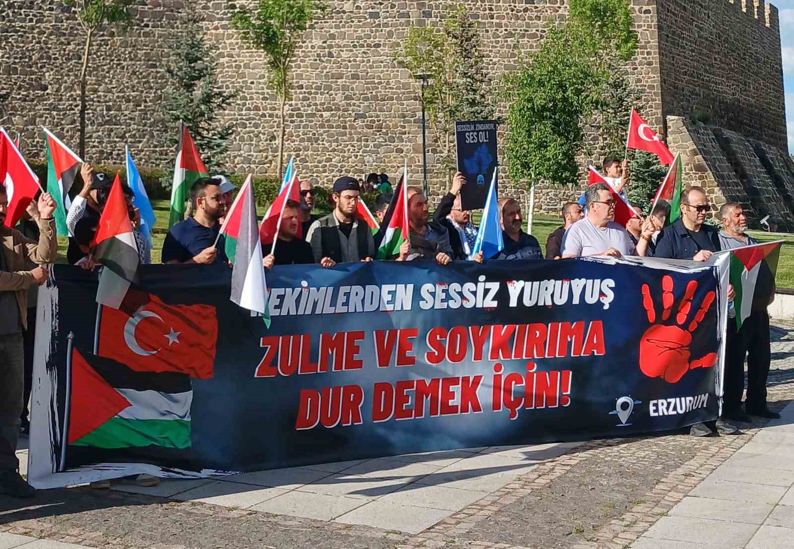 81 haftadır Gazze için süren sessiz yürüyüş 
