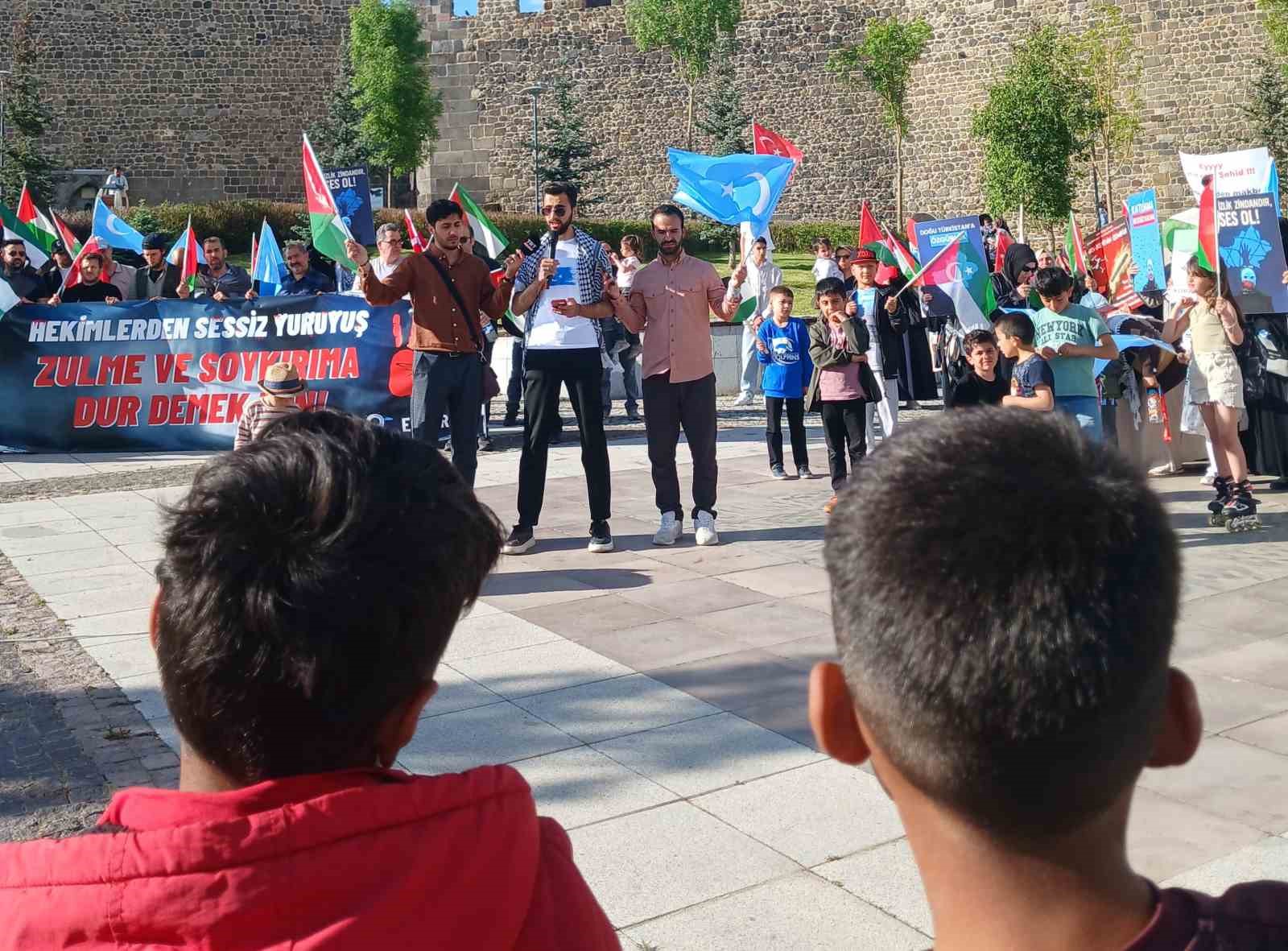 81 haftadır Gazze için süren sessiz yürüyüş 