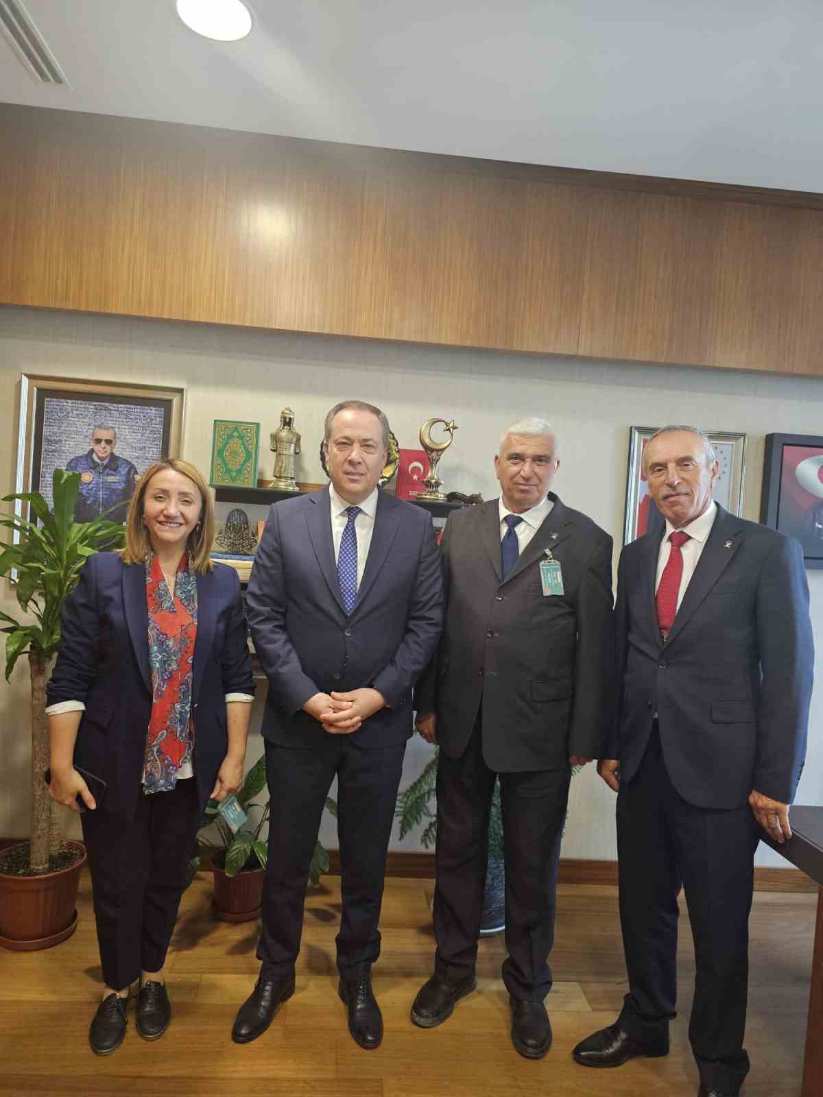 Başkan Zekiye Tekin’den, Ankara’da tarım odaklı temaslar 