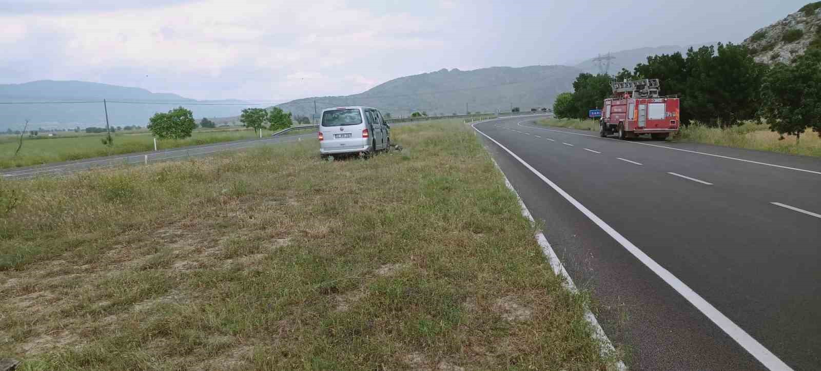 Antalya’da trafik kazası: 1 ölü, 3 yaralı 