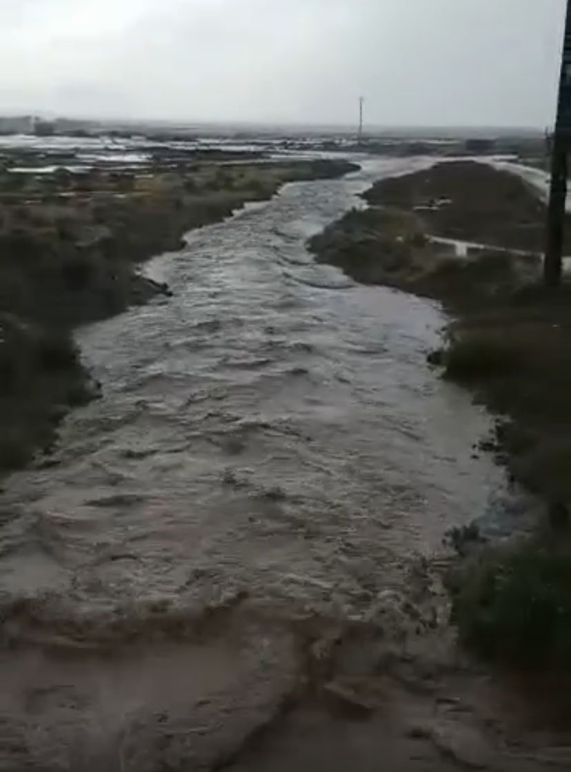 Karapınar’da sağanak yağış 
